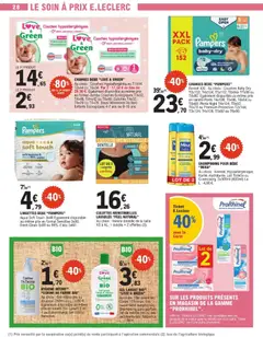 E.Leclerc - Prévisualisation de E.Leclerc Spécial bébé valide à partir de 07.04.2026 | Page: 28