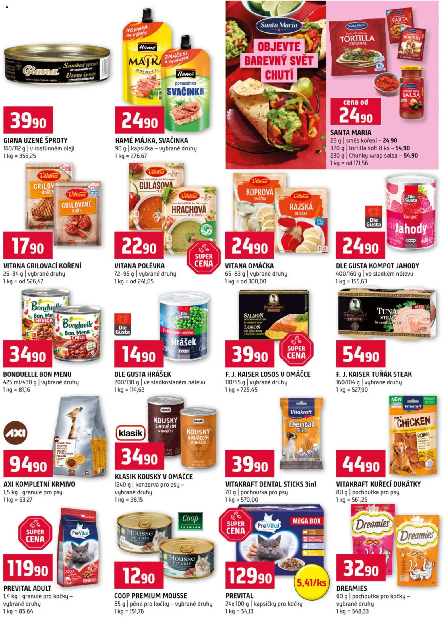 Terno leták od 11.03.2026 | Strana: 11 | Produkty: Tuňák, Box, Granule, Kapsičky pro kočky
