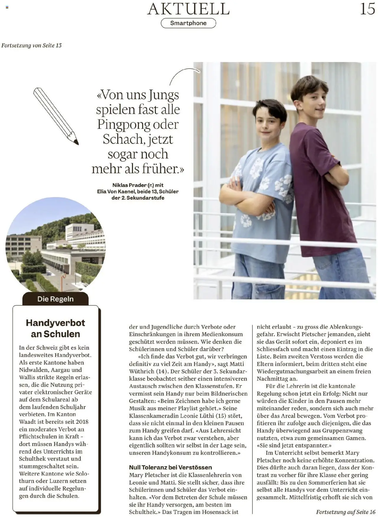Migros Magazin – gültig ab 20.10.2025 | Seite: 15 | Produkte: Smartphone
