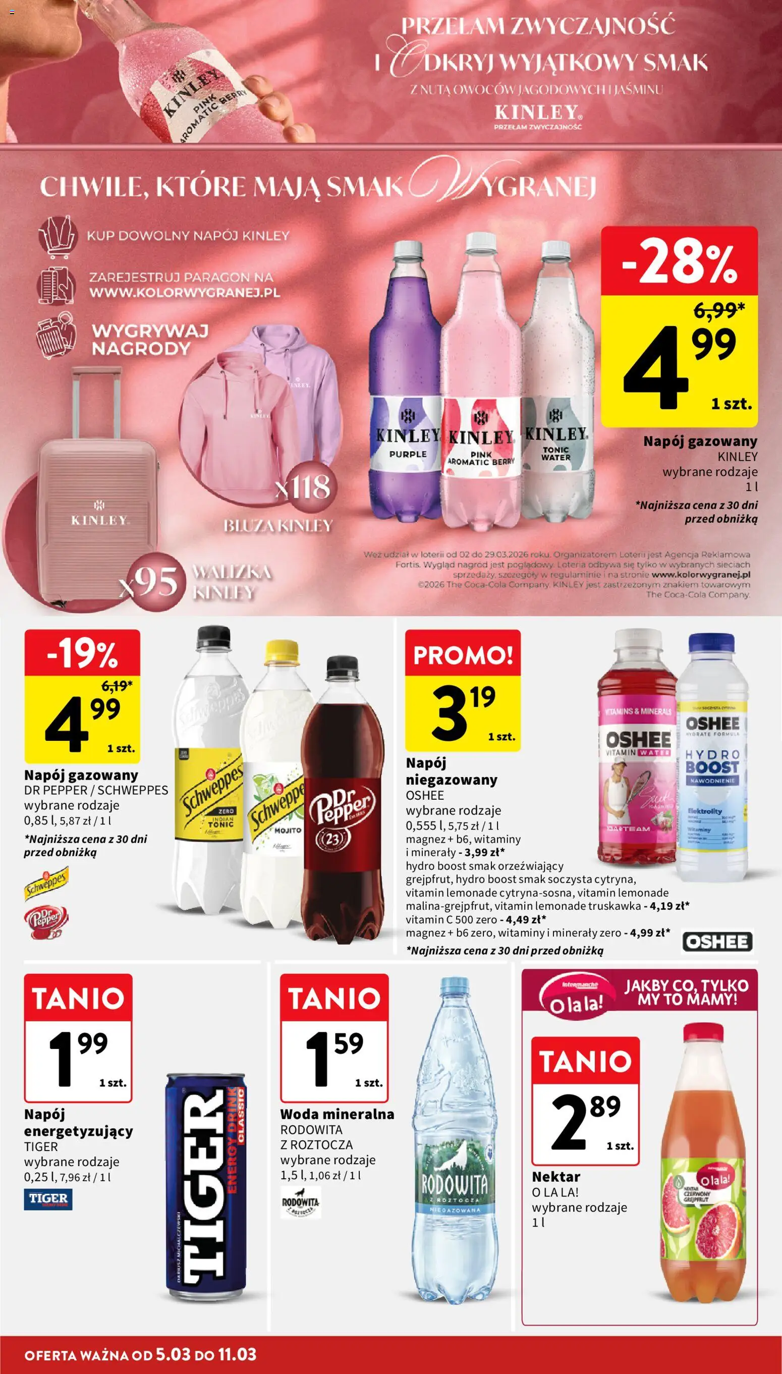 Intermarche gazetka od 05.03.2026 | Strona: 32 | Produkty: Walizka, Woda