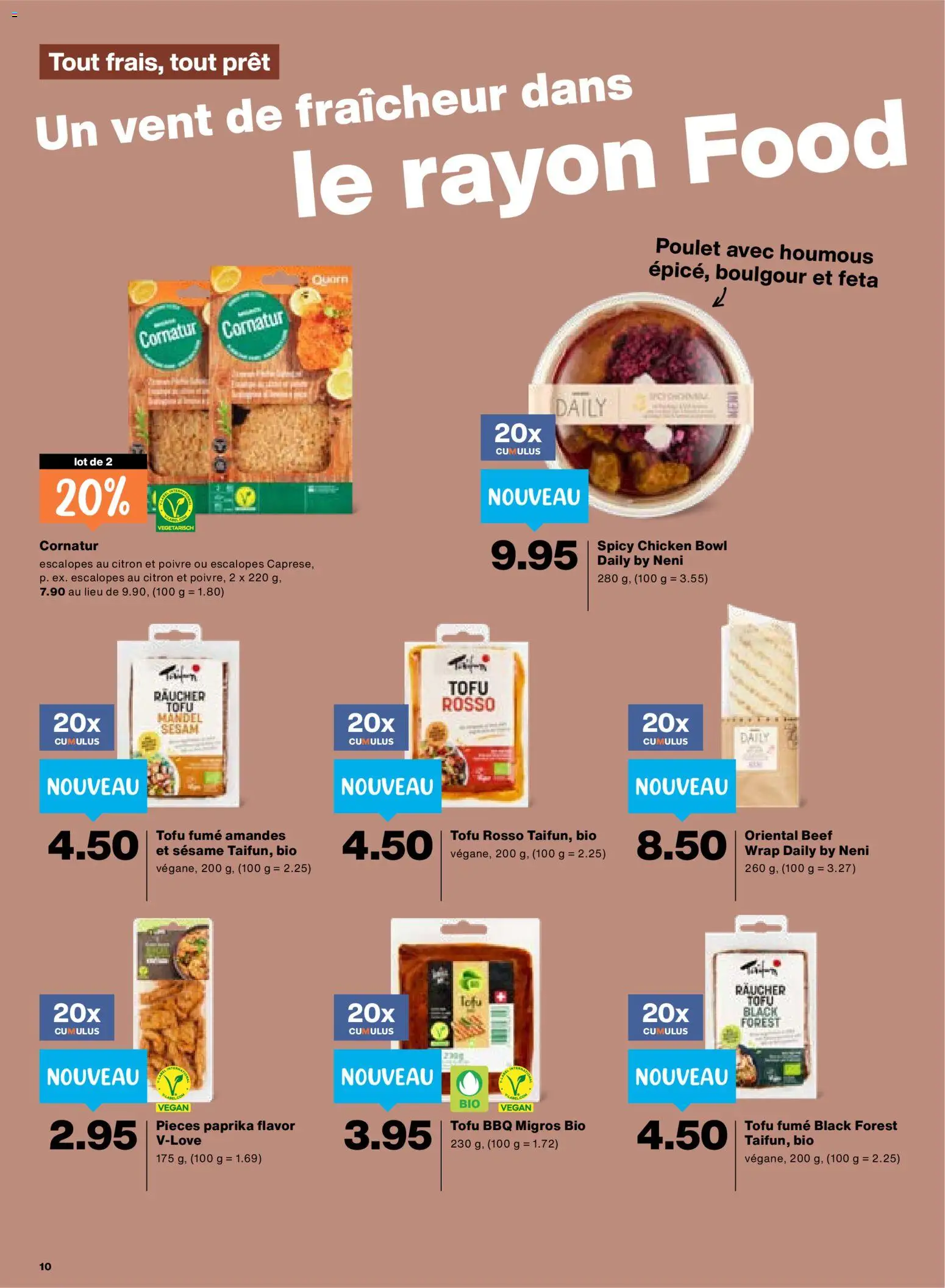 Migros aktionen FR – gültig ab 16.04.2026 | Seite: 10 | Produkte: Feta