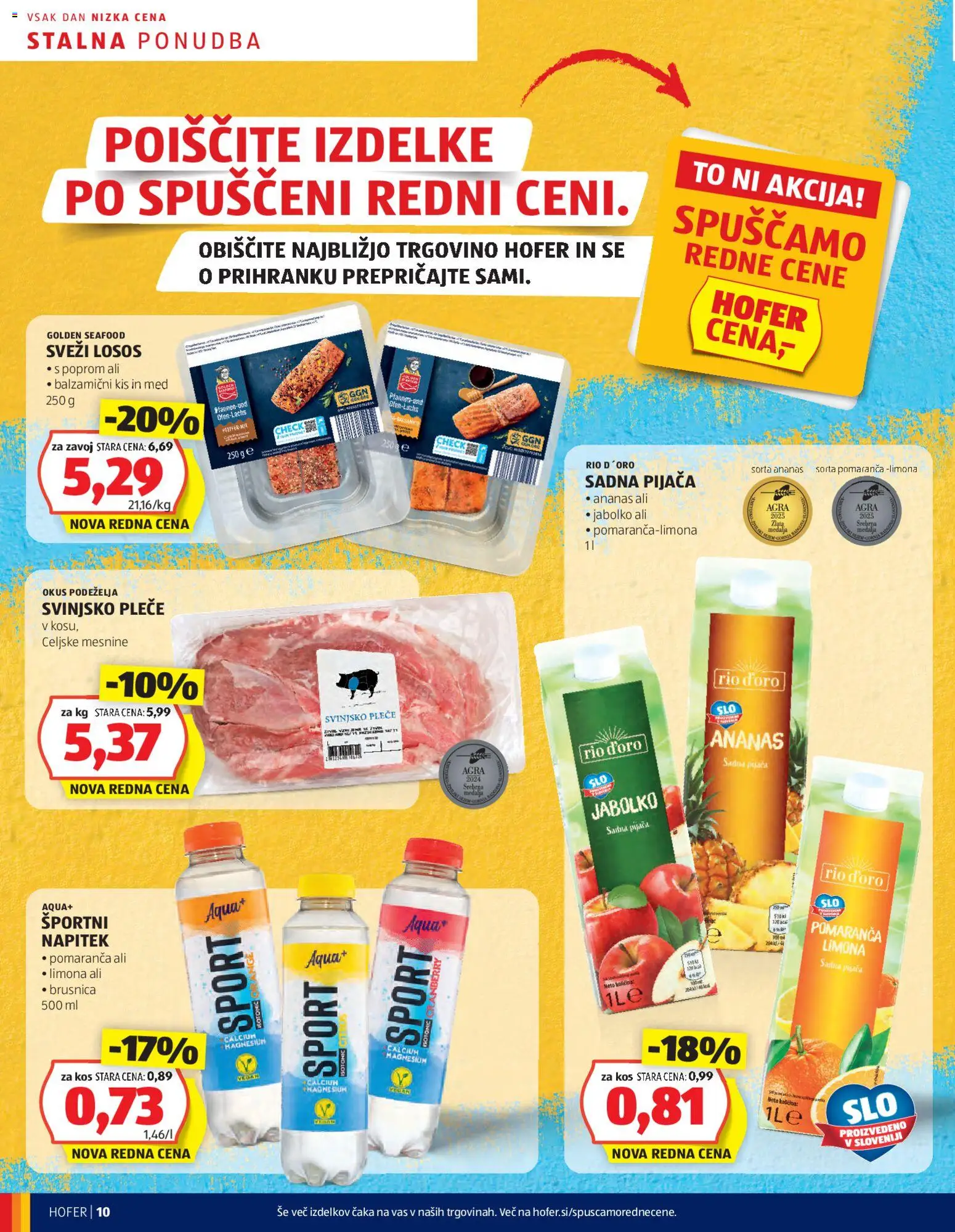 Novi Hofer katalog ponudbe – veljaven od 20.11.2025 | Stran: 10 | Izdelki: Kos, Kis, Ananas, Limona