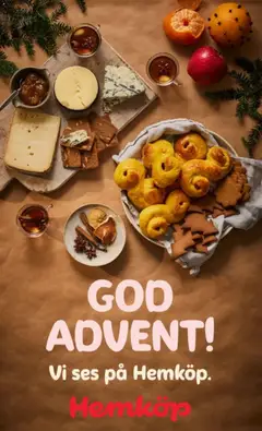 Glögg, Mulled wine with spices. - Förhandsvisning av reklamblad från butik Hemköp aktuell från 15.12.2025 | Sida: 15
