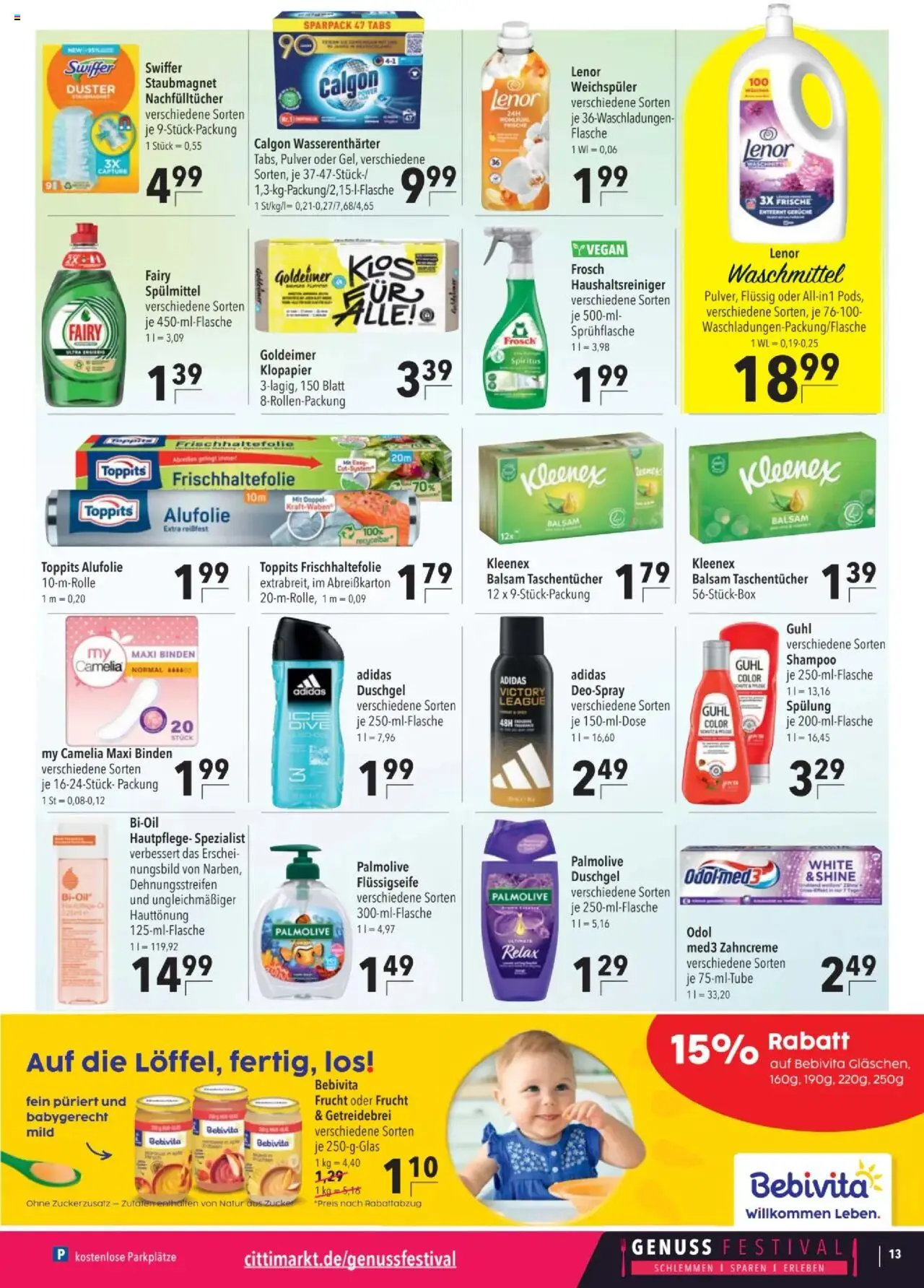 CITTI tilbudsavis – gyldig fra 16.09.2025 | Side: 15 | Produkter: Shampoo, Balsam