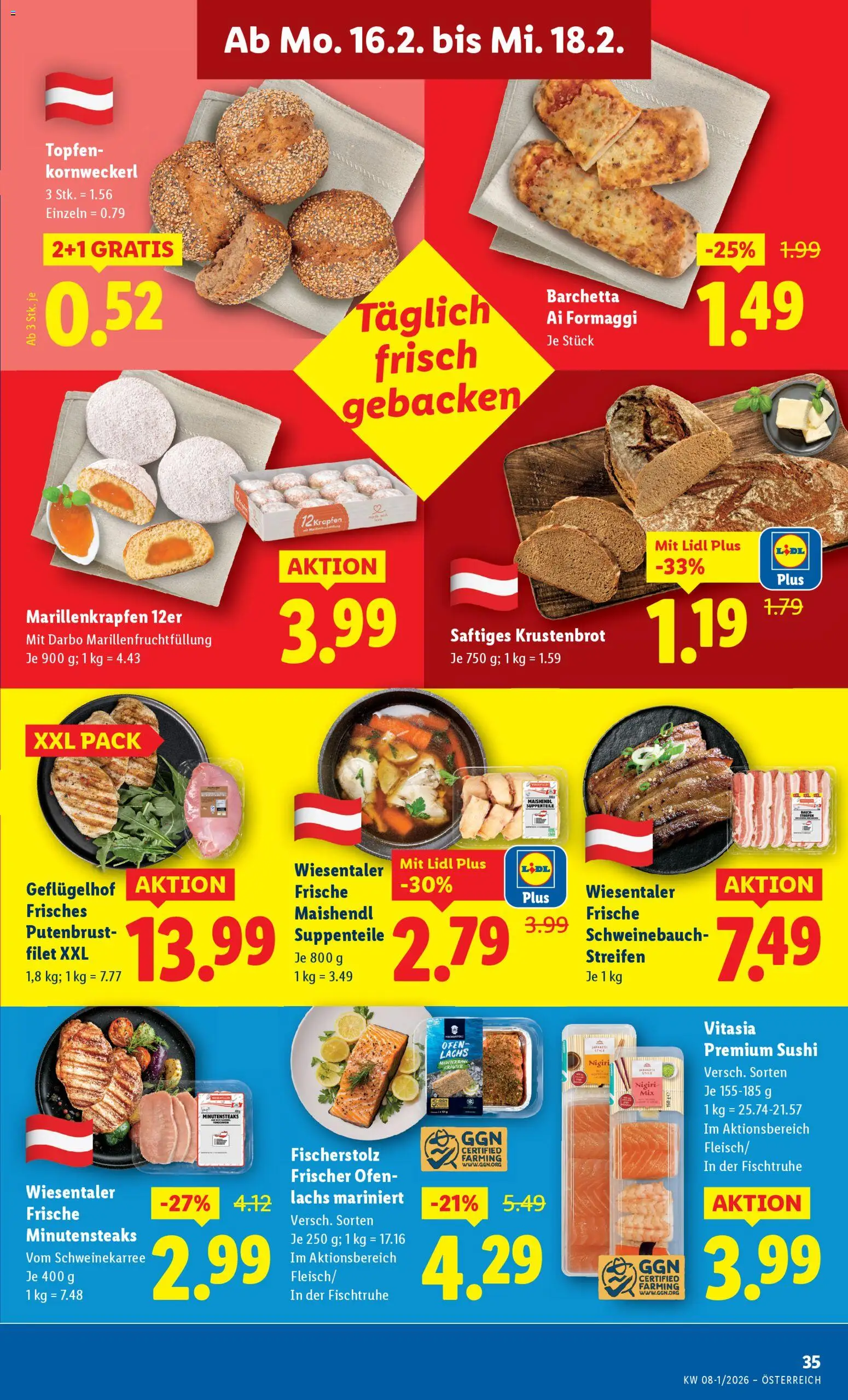 Lidl Flugblatt - Oberpullendorf, Güssing, Oberwart gültig ab 13.02.2026 | Seite: 39