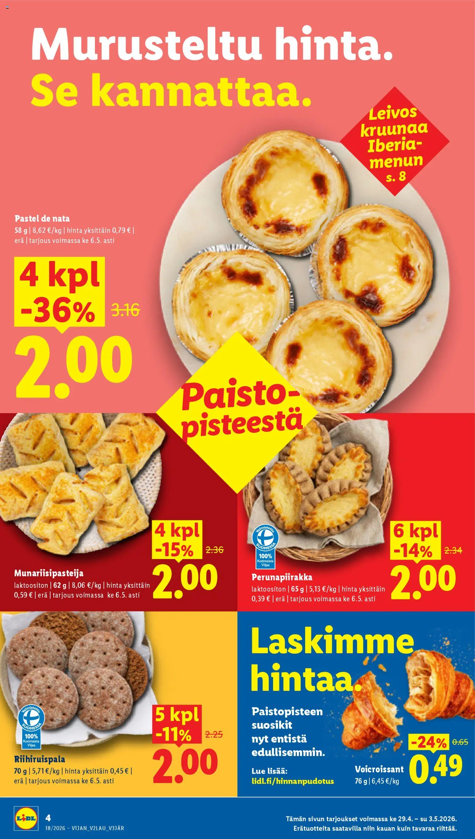 Lidl tarjoukset – voimassa 29.04.2026 alkaen | Sivu: 4