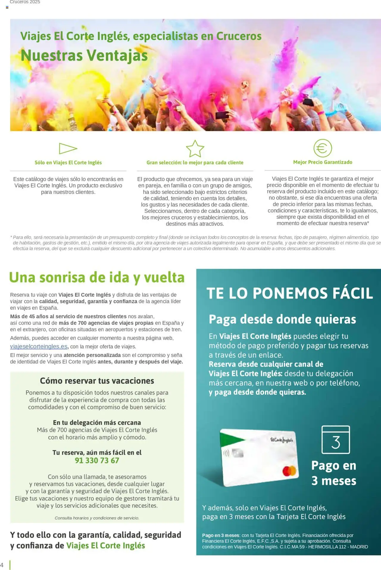 Viajes El Corte Inglés Cruceros marítimos │ válido desde el 01.01.2025 | Página: 4 | Productos: Té