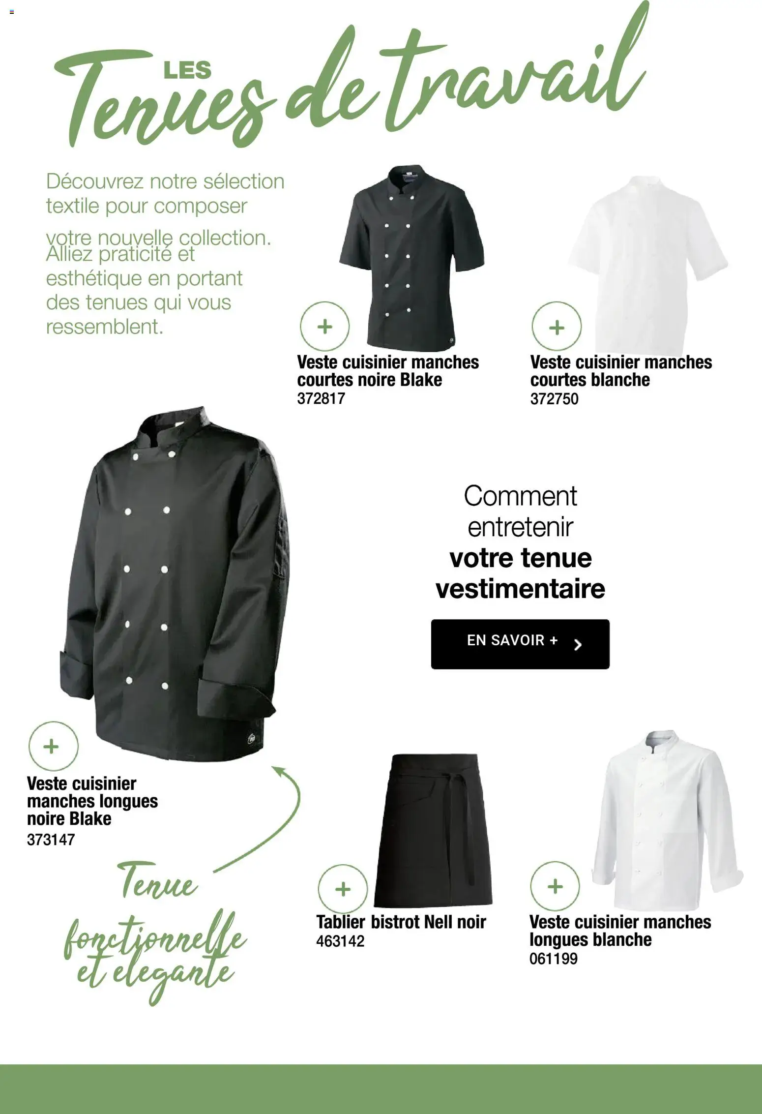 {H1} | Page: 69 | Produits: Tablier, Veste