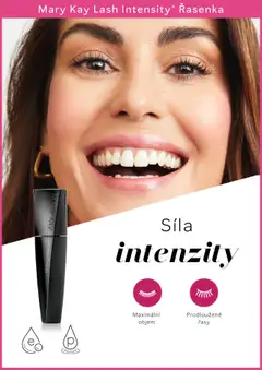 Náhled letáku Mary Kay Lash Intensity® Řasenka, Lash Intensity mascara for maximum volume and extended lashes. od 28.04.2025 | Strana: 3 | Produkty: Řasenka
