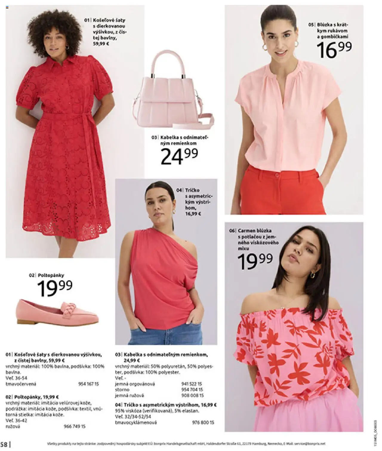 Bonprix katalóg citrusové farby │ platný od 26.05.2025 | Strana: 60 | Produkty: Šaty, Tričko, Blúzka, Kabelka