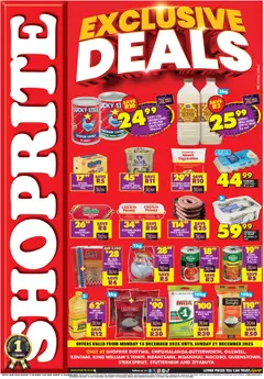 Shoprite specials catalogue – valid from 15.12.2025