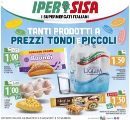 Anteprima del volantino SISA Iper Crotone catalogo valido a partire dal 04.11.2025