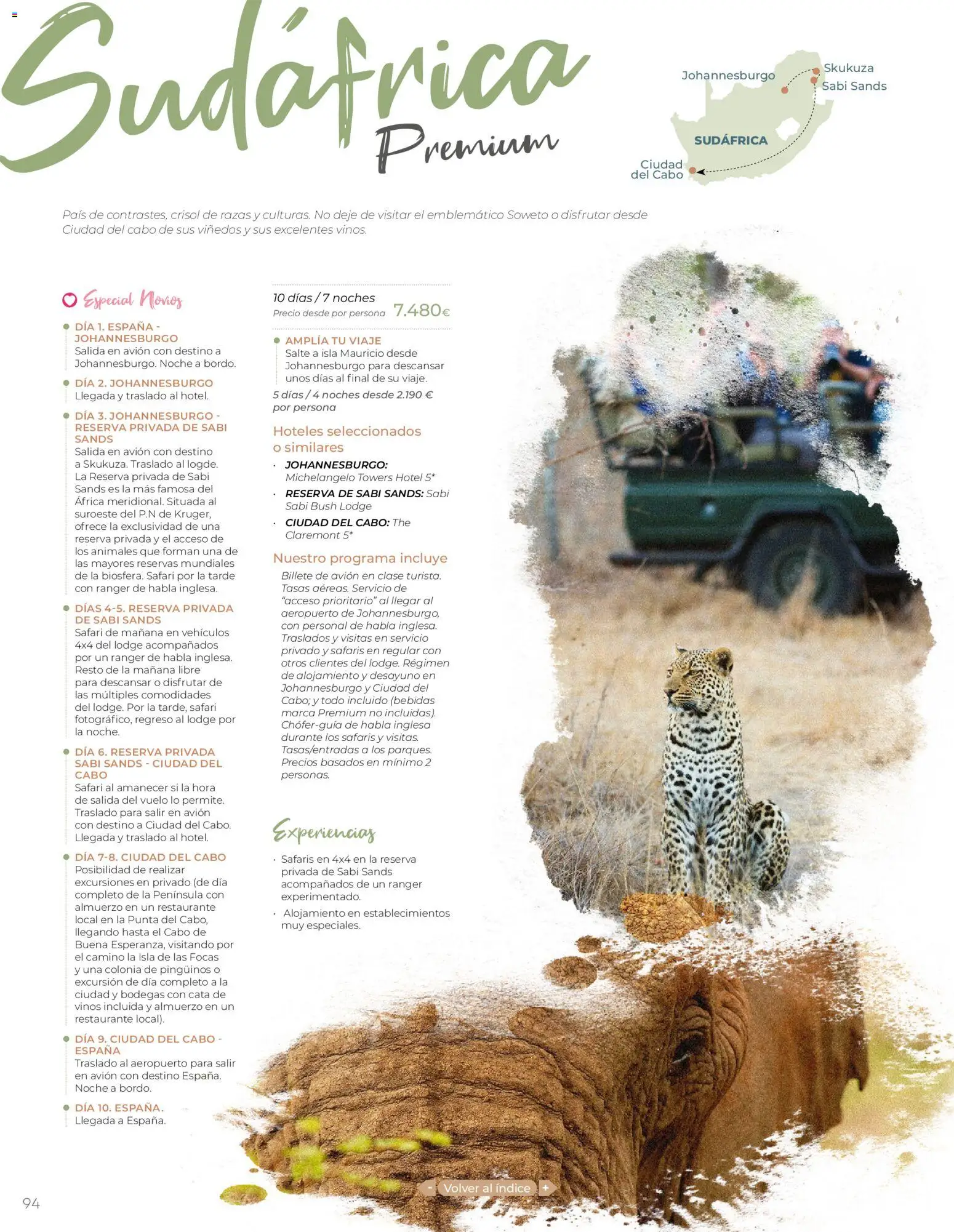 Viajes El Corte Inglés - Catálogo Tourmundial Premium │ válido desde el 01.01.2026 | Página: 96 | Productos: Colonia