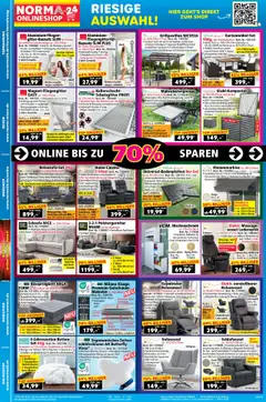 Norma Flugblatt gültig ab 18.08.2025 | Seite: 18 | Produkte: PC, Bett, Kissen, Sessel