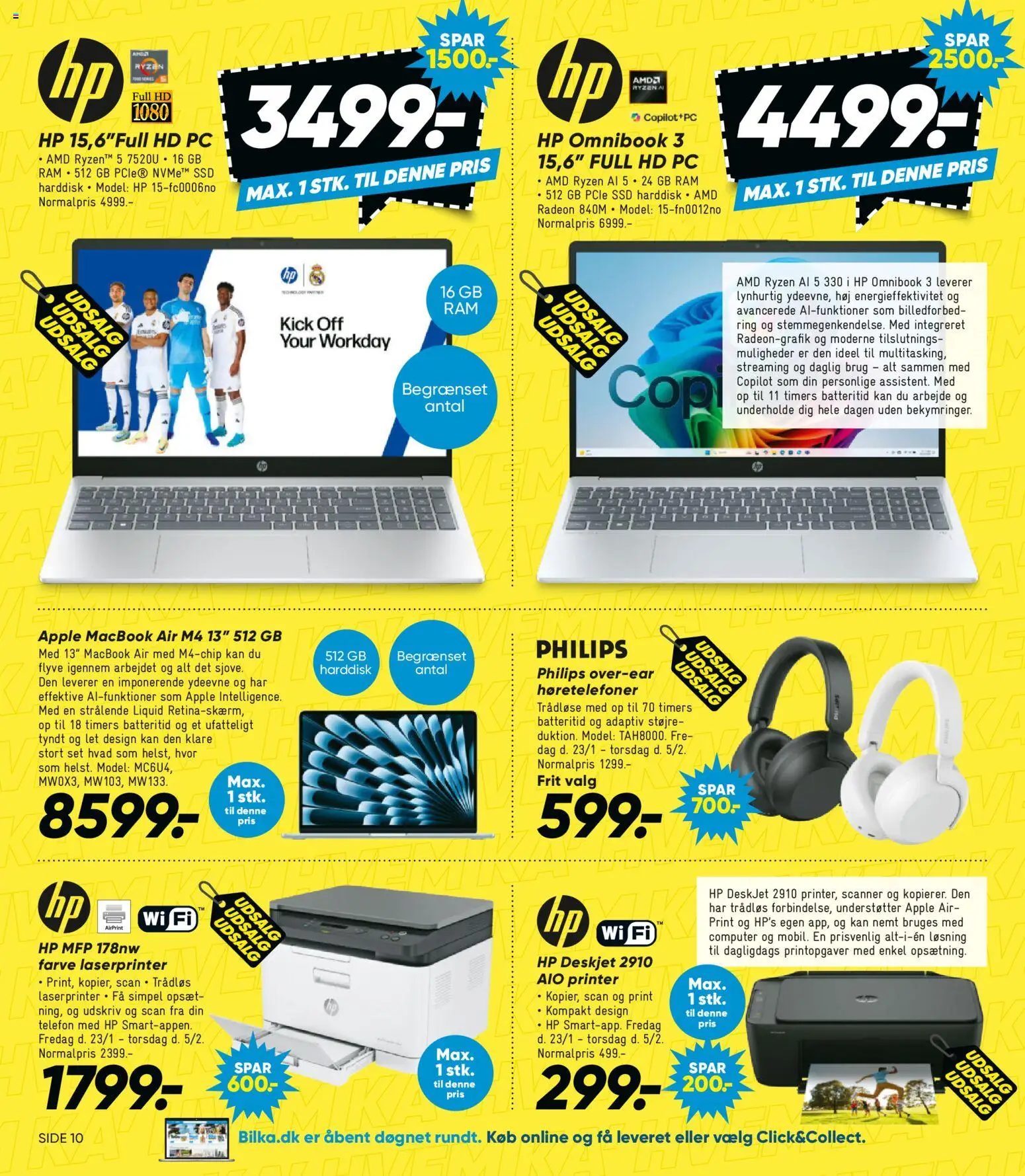Bilka tilbudsavis – gyldig fra 23.01.2026 | Side: 11 | Produkter: Computer, Søm, Harddisk, SSD