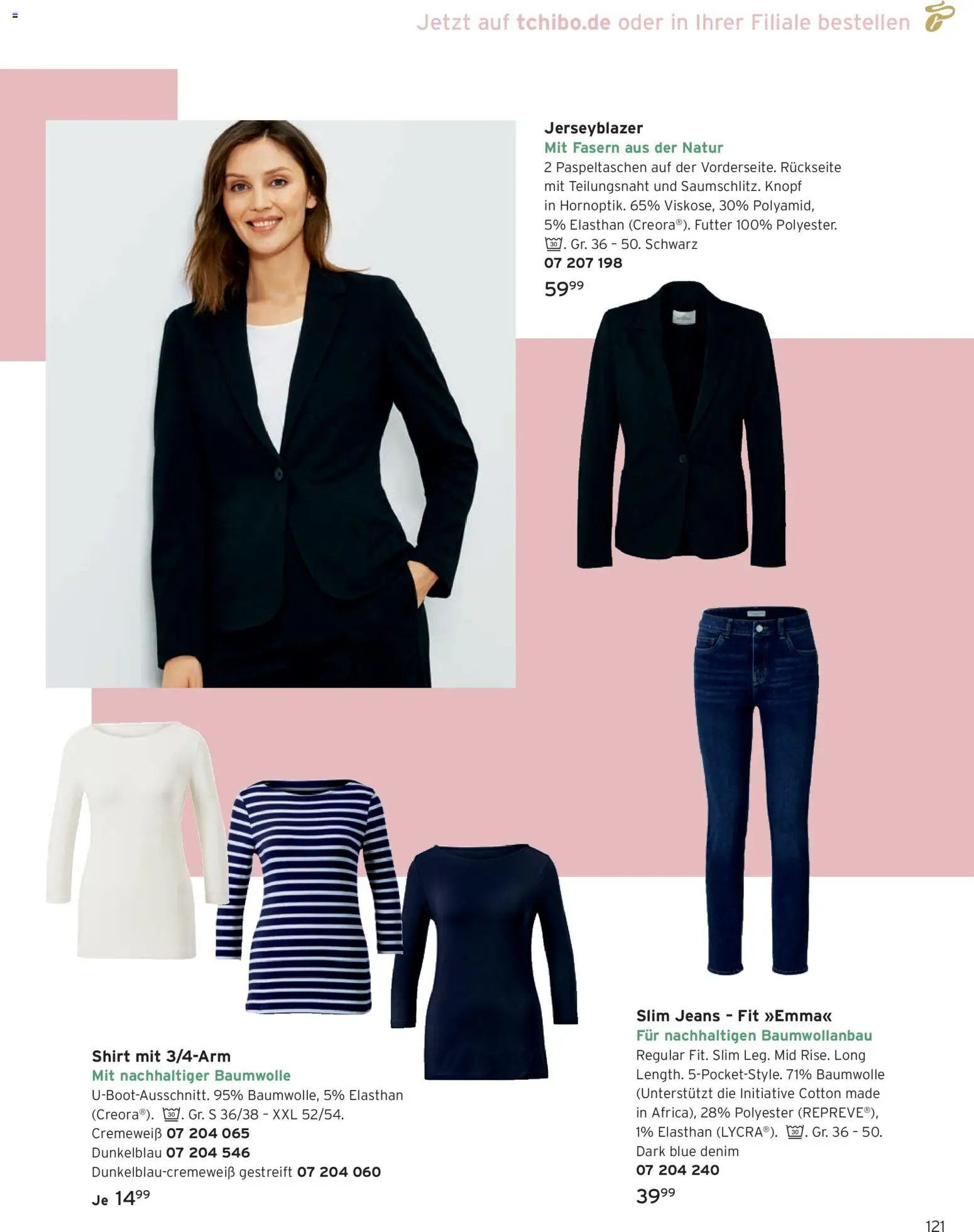 Angebote Tchibo – gültig ab 01.12.2025 | Seite: 121 | Produkte: Shirt, Jeans
