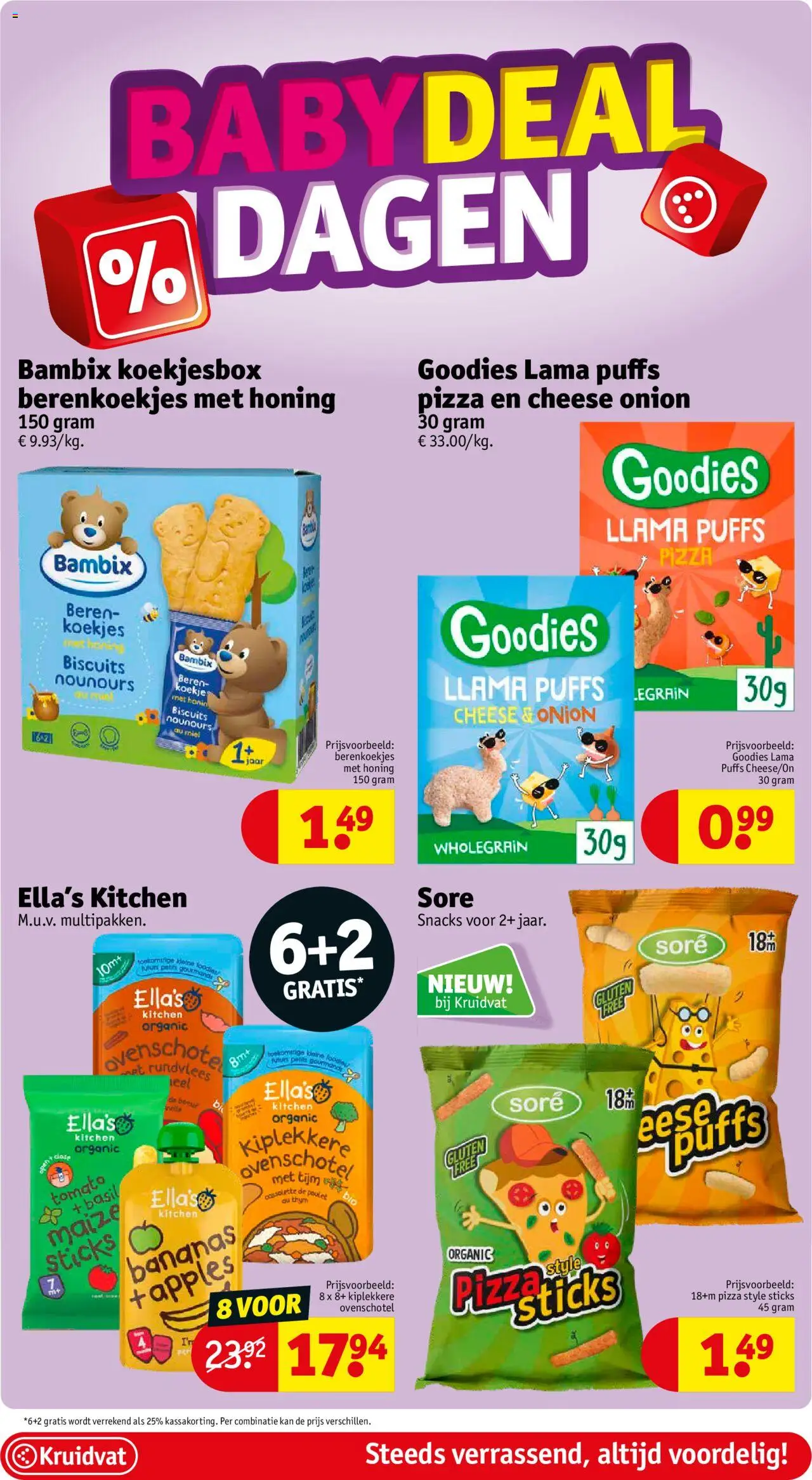 {H1} | Pagina: 14 | Producten: Koekjes, Rundvlees, Snacks, Kan
