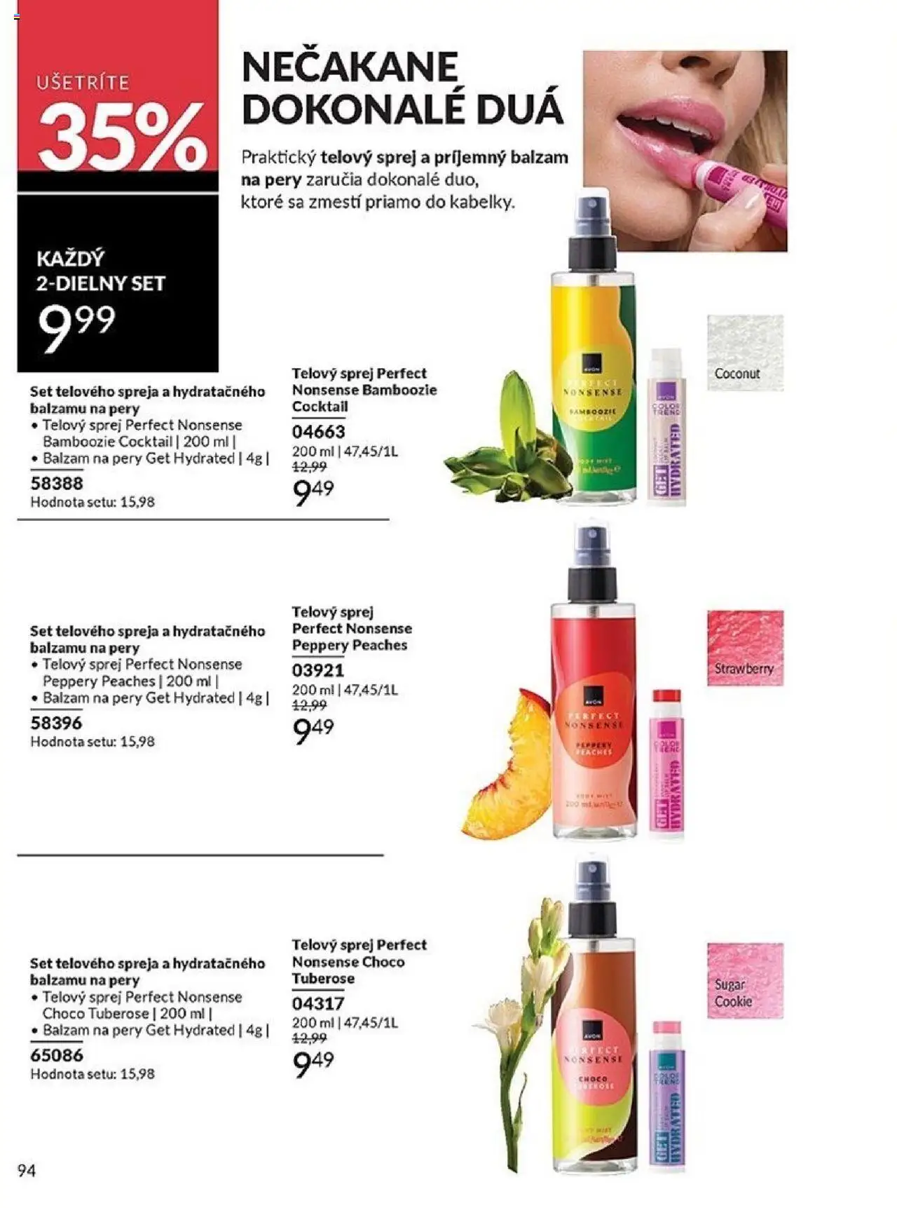 Nové Avon akcie – leták je platný od 01.10.2025 | Strana: 94
