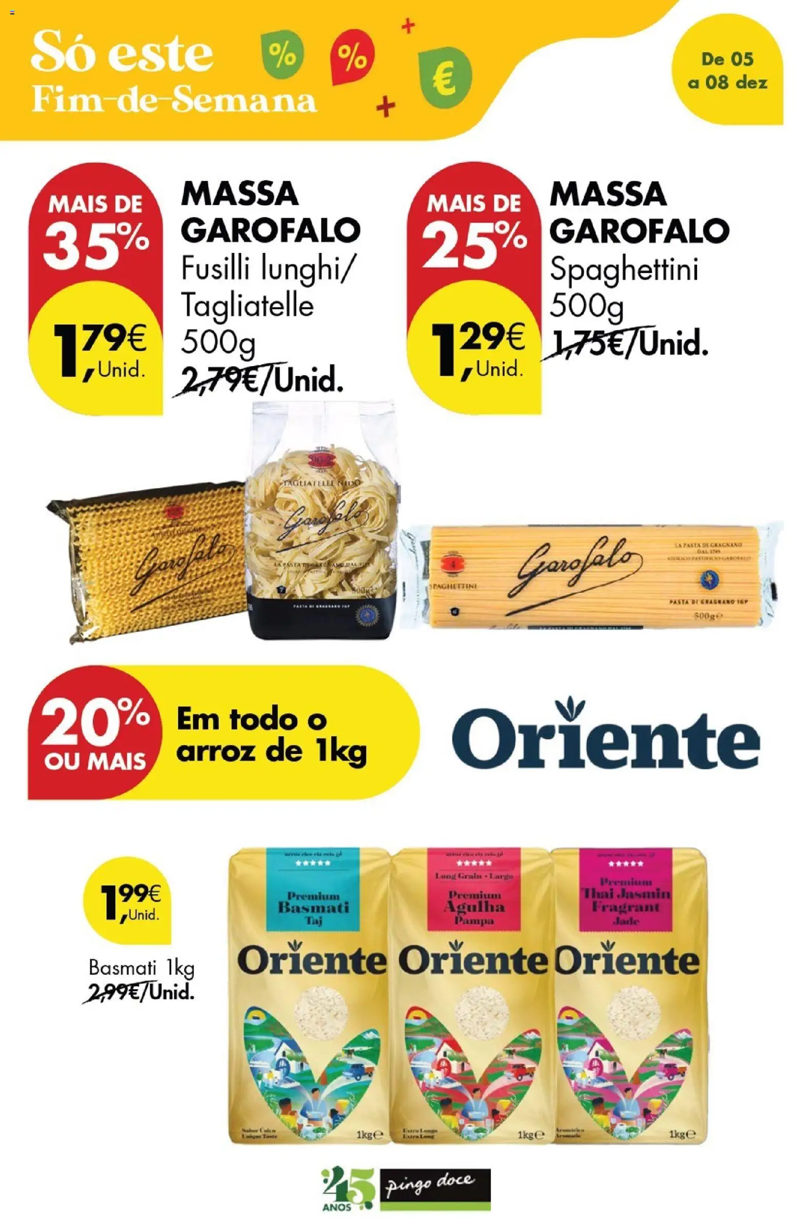 Pingo Doce Poupe este Fim de Semana │ válido de 05.12.2025 | Página: 16 | Produtos: Arroz, Massa