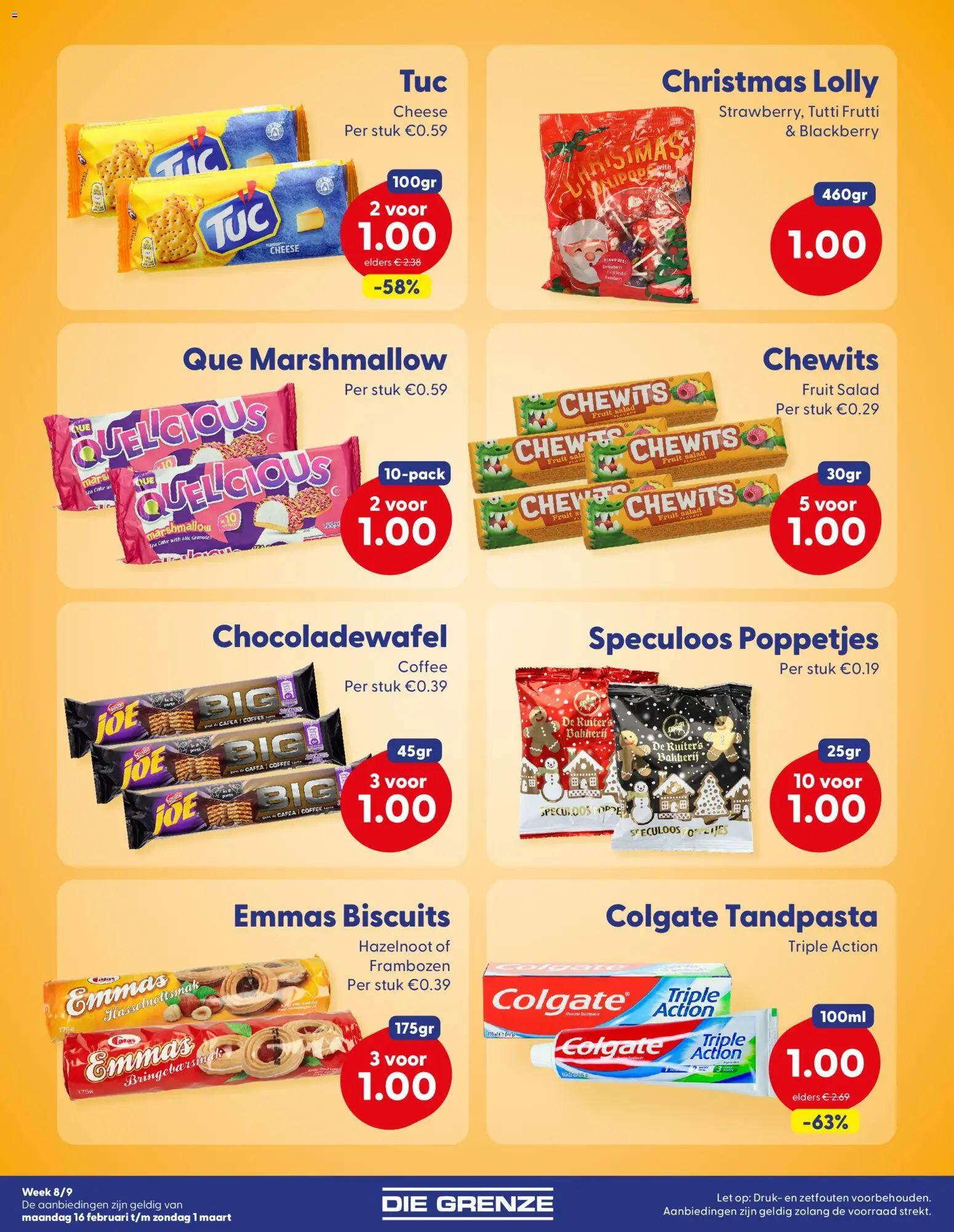 {H1} | Pagina: 4 | Producten: Tandpasta, Cake, Fruit, Frambozen