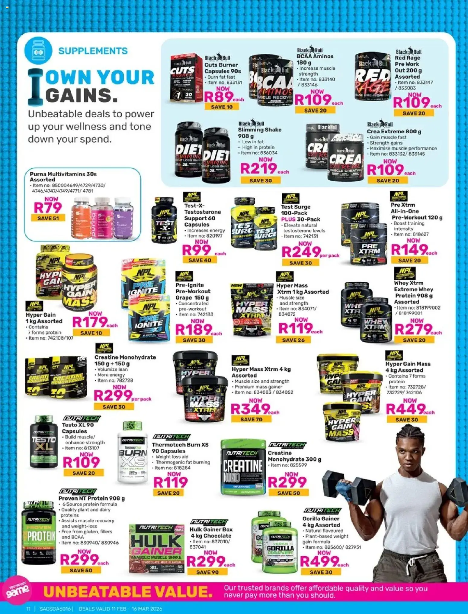 Game - Catalogue Back To Wellness valid from 11.02.2026 | Page: 11 | Products: Chocolate, Weight, Game, Křídy