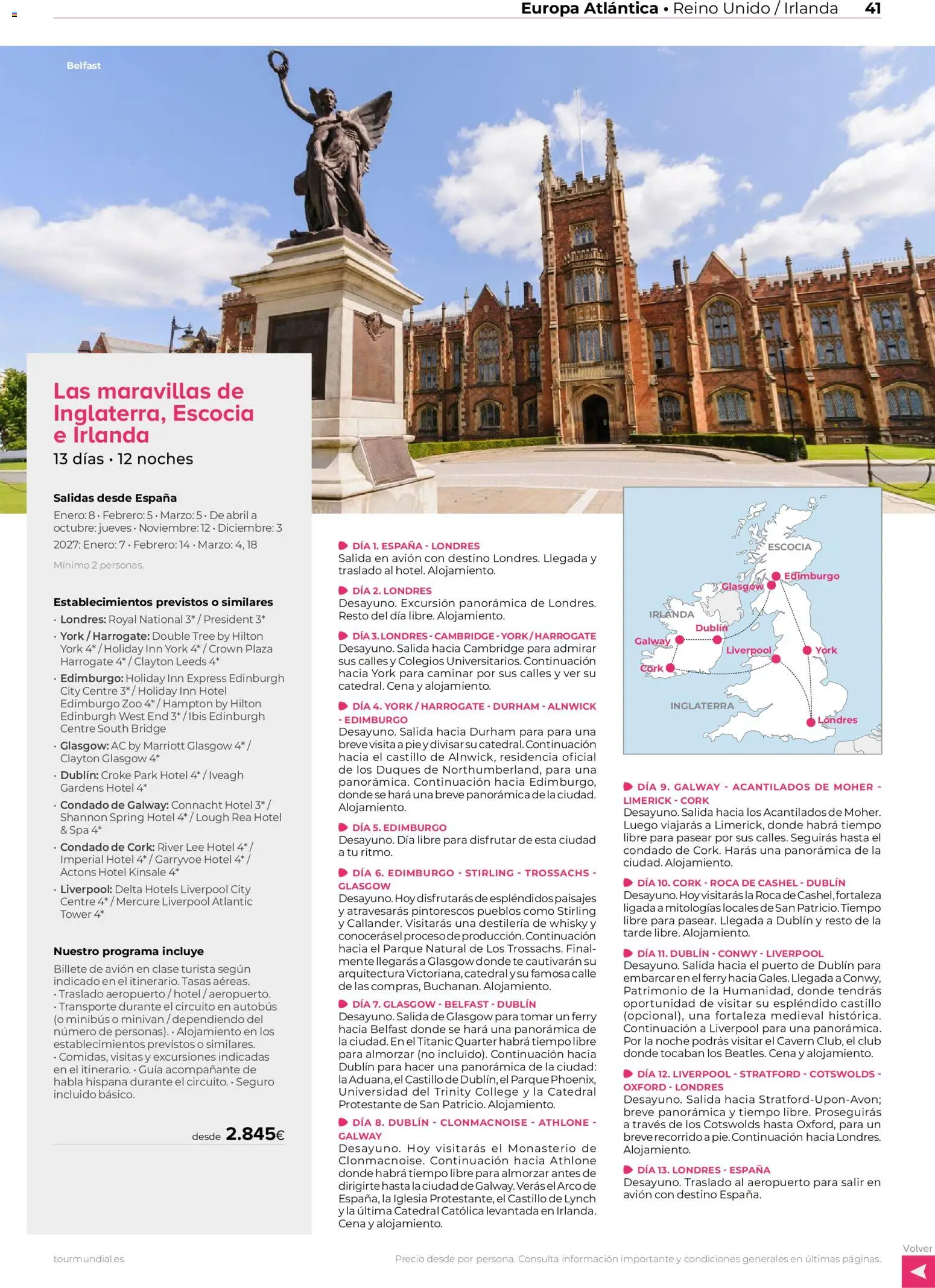 Viajes El Corte Inglés Europa │ válido desde el 01.01.2026 | Página: 41 | Productos: Té, Whisky