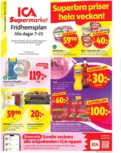 ICA Supermarket - Stockholm - Förhandsvisning av reklamblad från butik ICA Supermarket aktuell från 26.01.2026