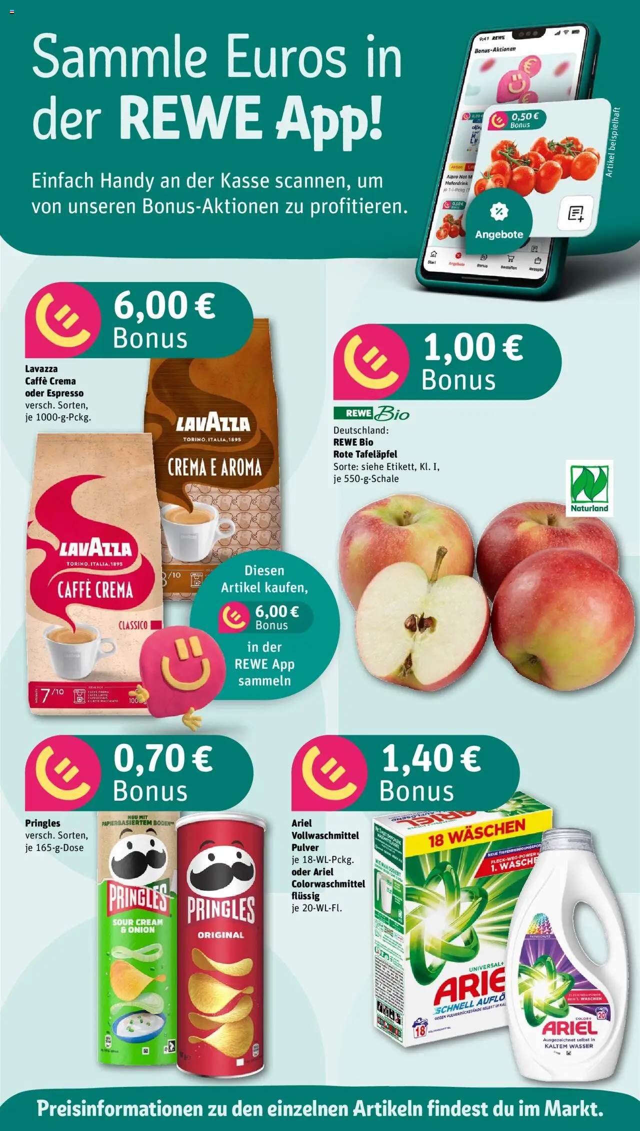 Rewe ihr Kaufpark Prospekt 	 – gültig ab 08.09.2025 | Seite: 2 | Produkte: Lavazza, Ariel, Haferdrink, Pringles