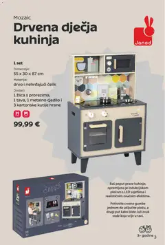 Tommy - Super ponuda za mališane - Pregled kataloga iz trgovine Tommy, vrijedi od 24.11.2025 | Stranica: 3 | Proizvodi: Pritisnite, Kuhinja, Cjedilo