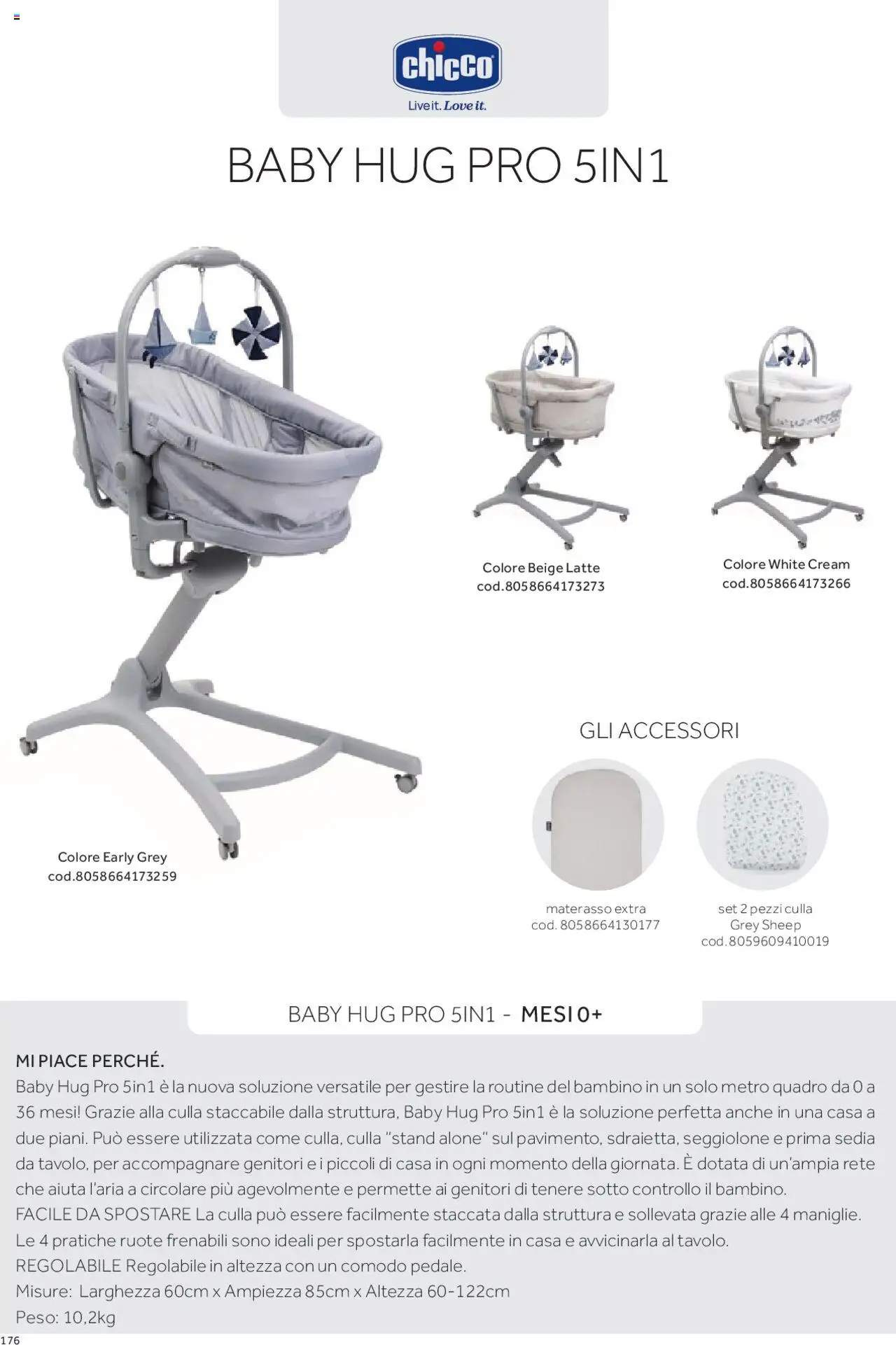 Volantino Prenatal del 01.01.2025 | Pagina: 15 | Prodotti: Latte, Culla, Materasso, Sedia