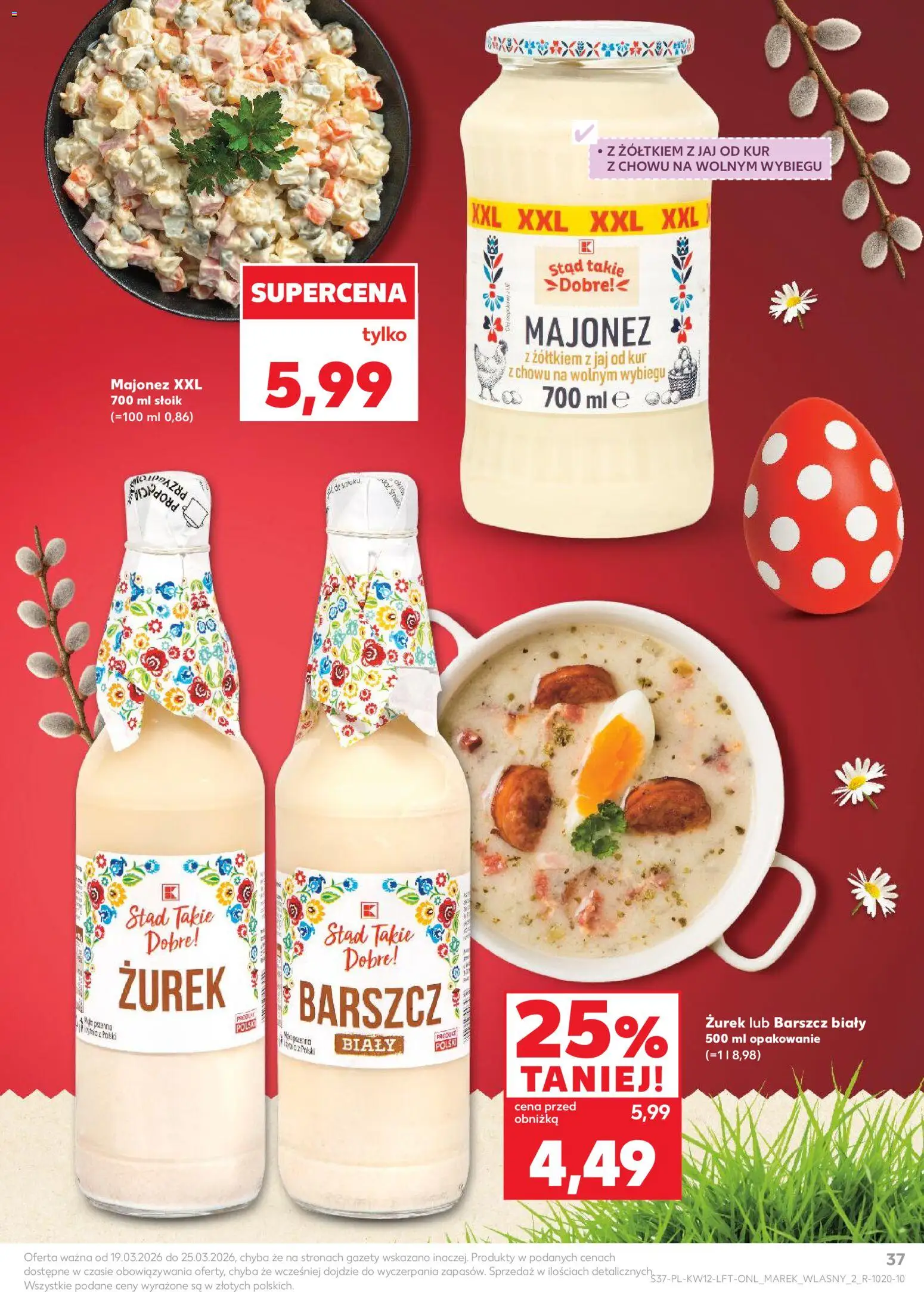 Kaufland Polsko leták od 19.03.2026 | Strana: 37