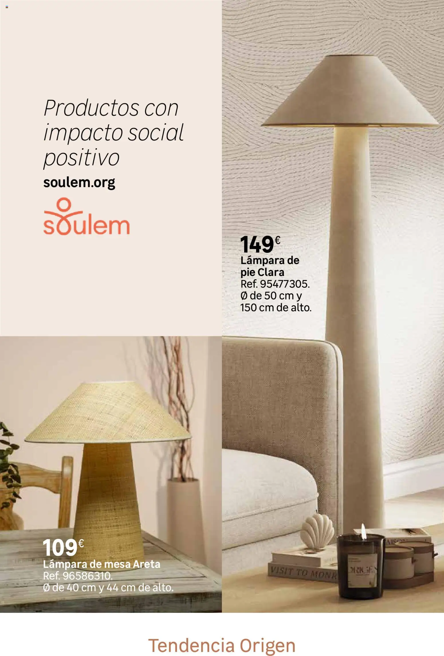 Leroy Merlin catálogo Decoración │ válido desde el 12.03.2026 | Página: 7 | Productos: Lámpara de pie, Mesa, Lámpara