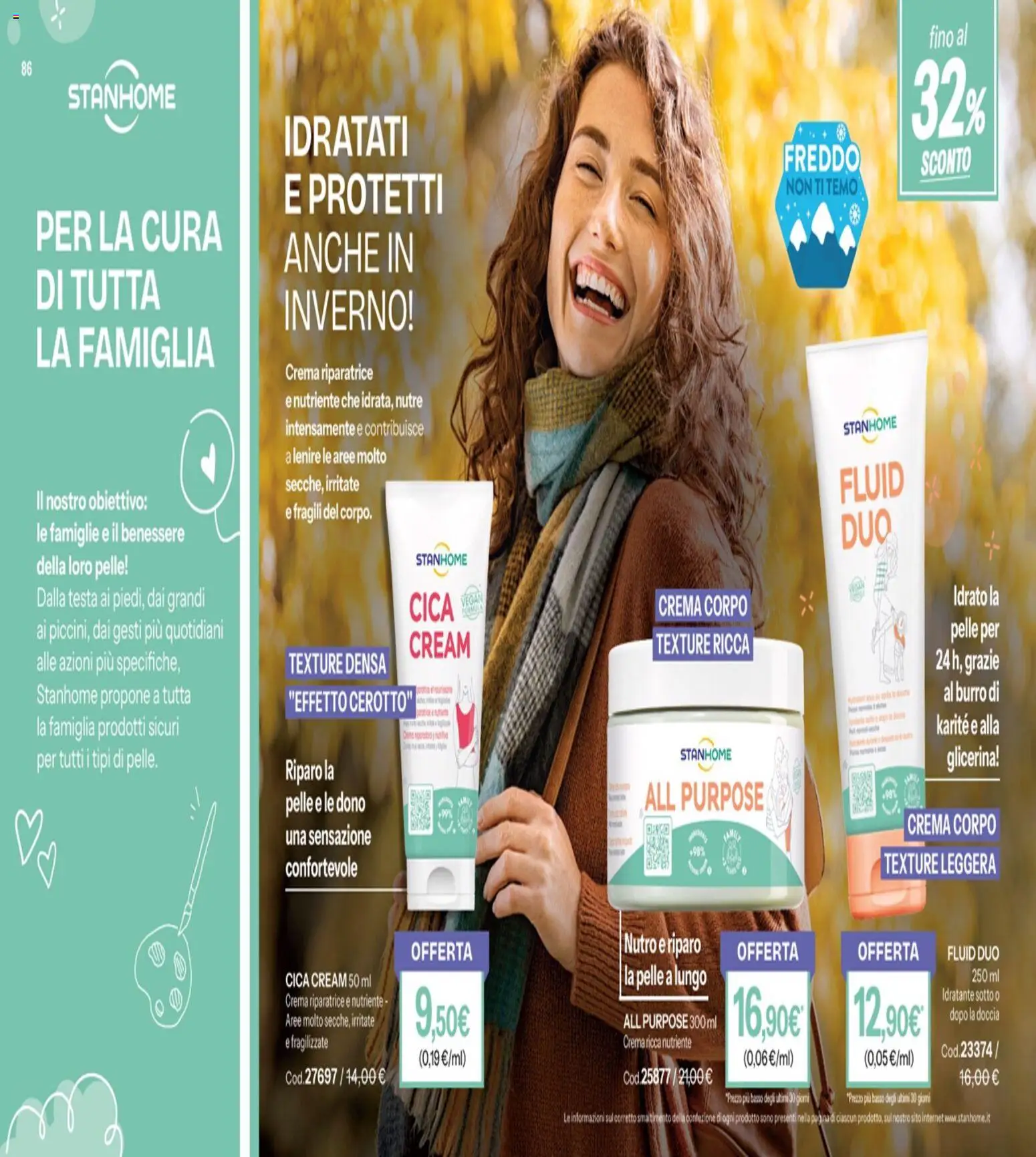 Volantino Stanhome del 21.10.2025 | Pagina: 44 | Prodotti: Crema, Burro, Doccia