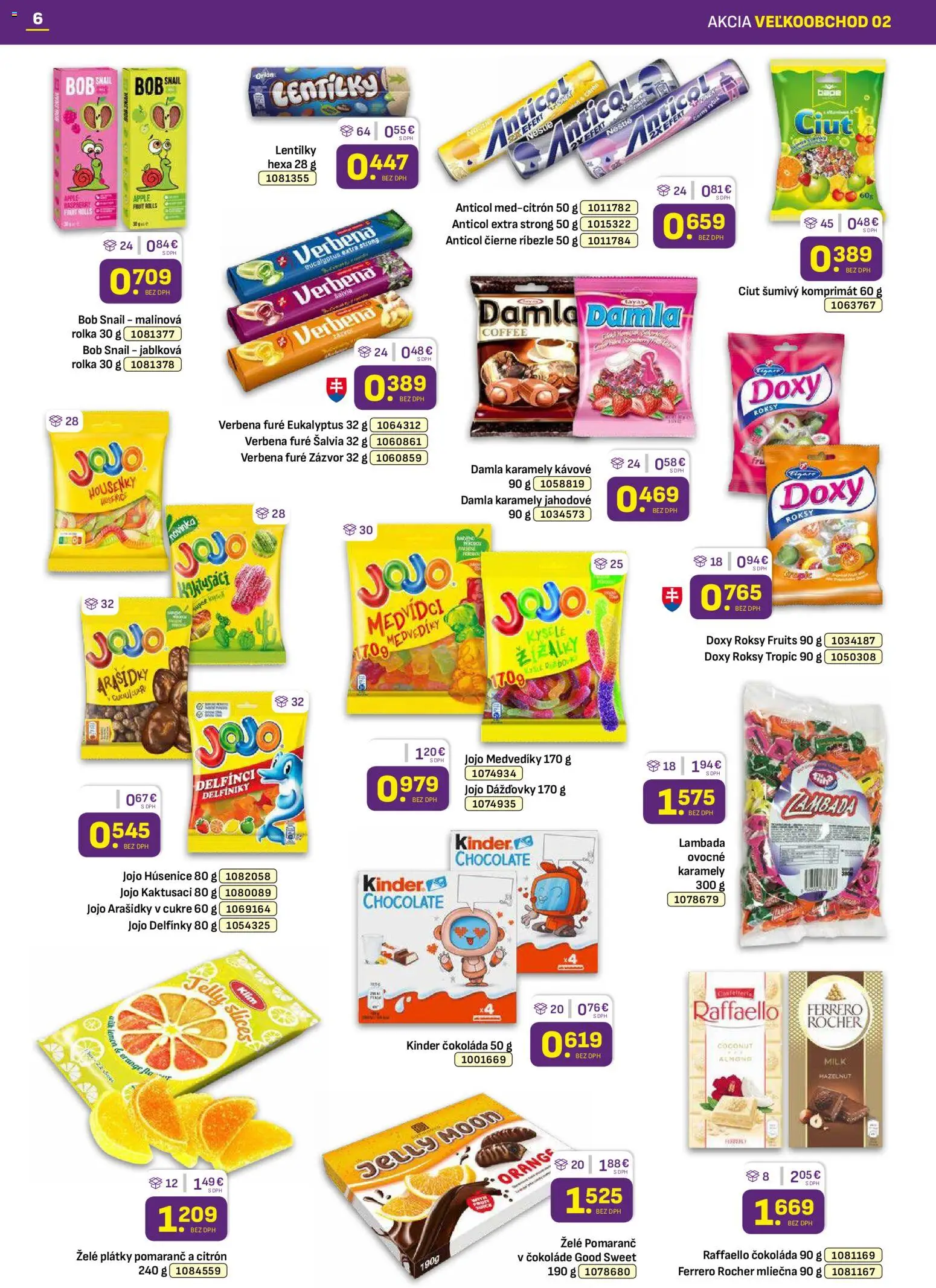 Nové Libex akcie – leták je platný od 19.01.2026 | Strana: 6 | Produkty: Zázvor, Kinder, Apple, Čokoláda