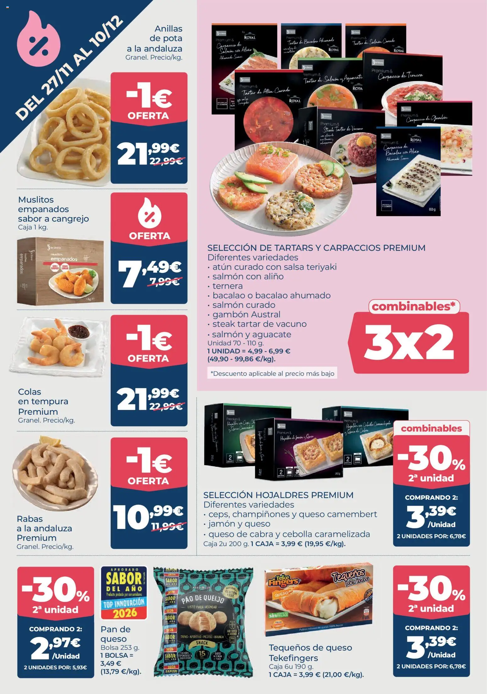 La Sirena folleto │ válido desde el 27.11.2025 | Página: 6 | Productos: Pan, Jamón, Παγωμένο τσάι, Horno