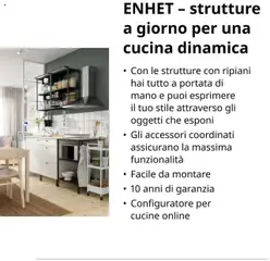 Anteprima del volantino Cucine 2025 IKEA	 valido a partire dal 22.07.2024 | Pagina: 4 | Prodotti: Cucine