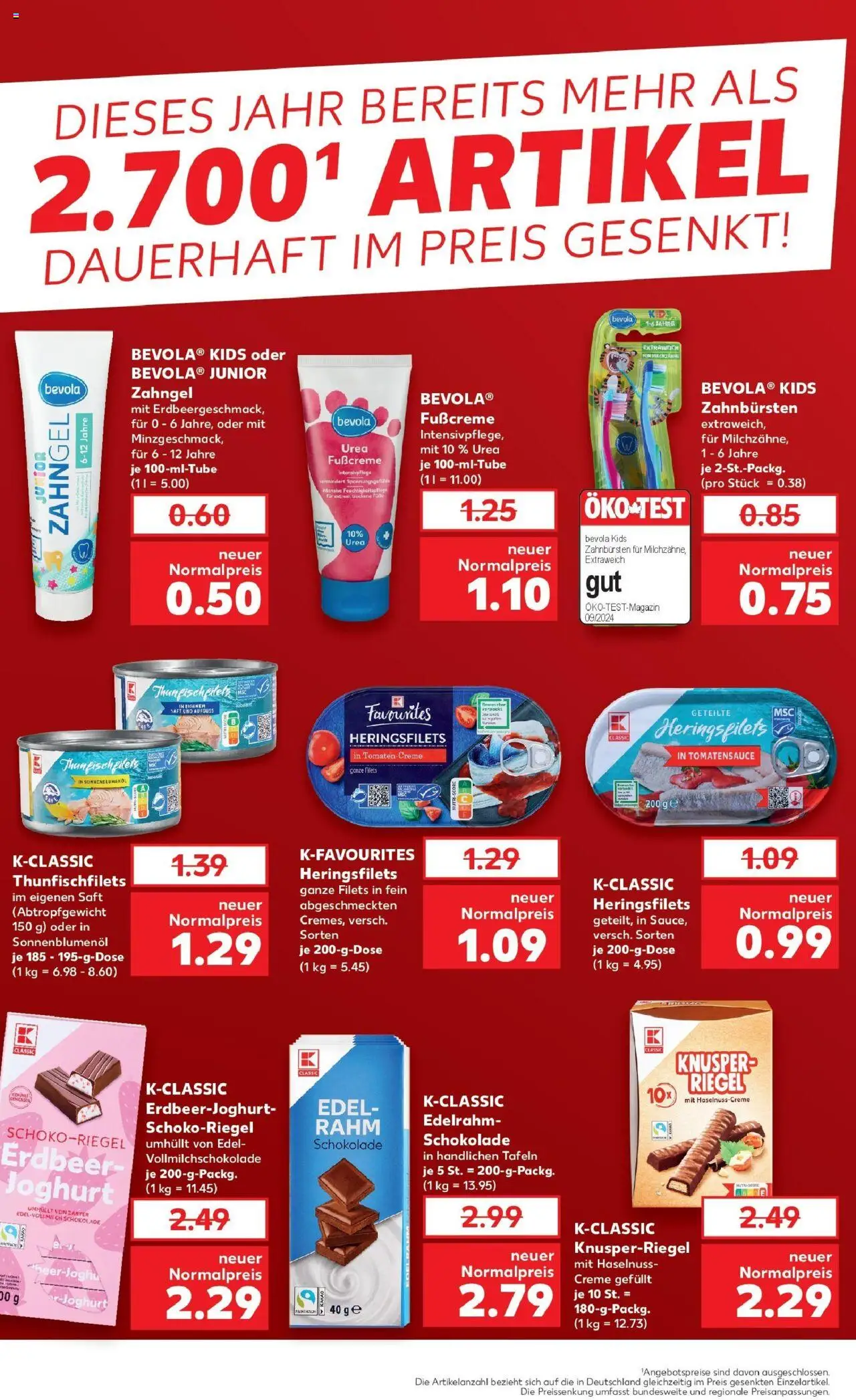 Kaufland prospekt Kreuztal	 - gültig ab dem 03.07.2025 | Seite: 61 | Produkte: Joghurt, Sonnenblumenol, Creme, Saft