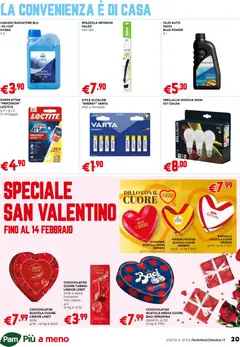 Anteprima del volantino PAM Occasioni Extra catalogo valido a partire dal 29.01.2026 | Pagina: 20 | Prodotti: Spazzola, Pile, Olio, Cioccolatini