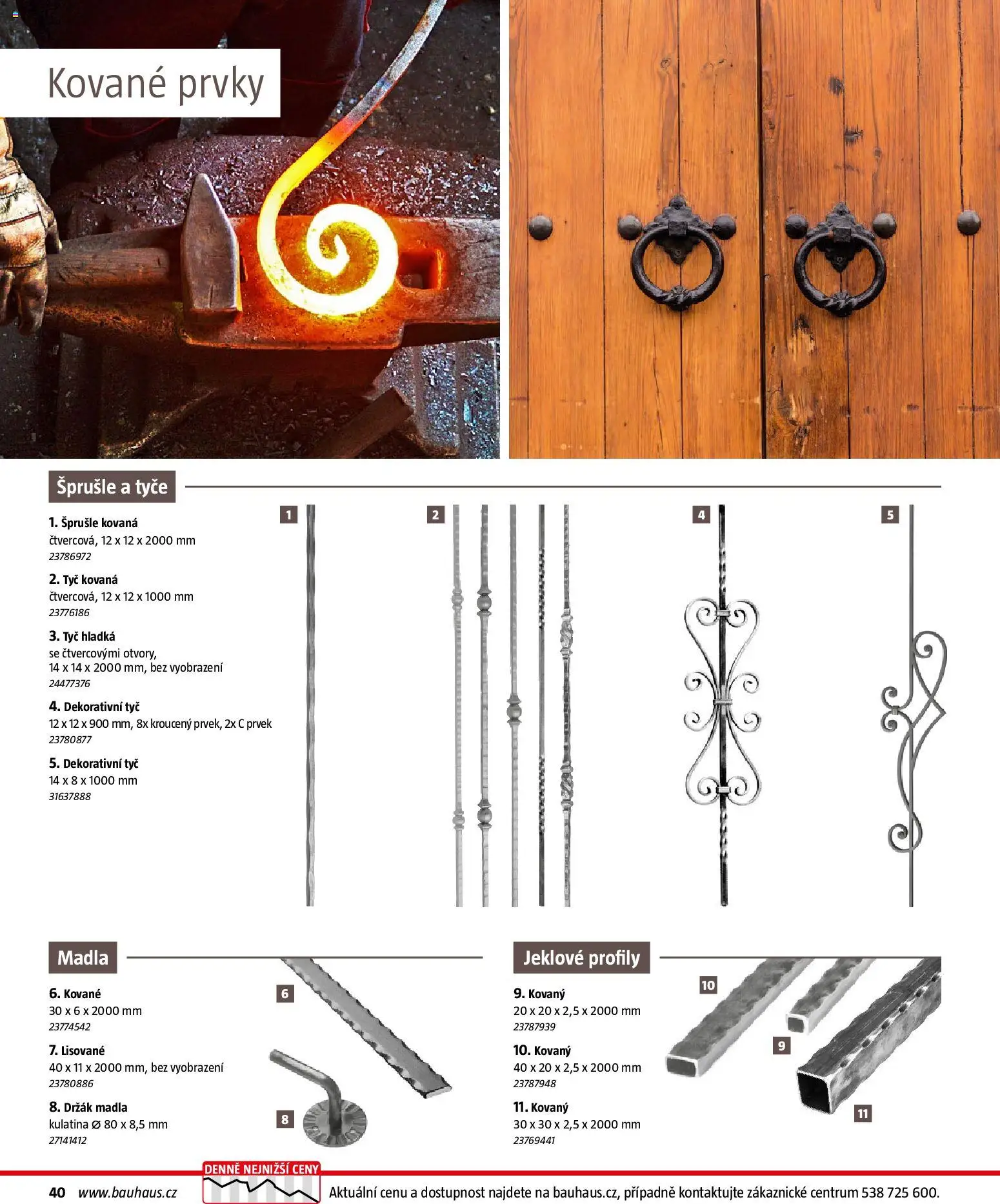 Bauhaus katalog Ploty a zahradní domky od 11.03.2026 | Strana: 40