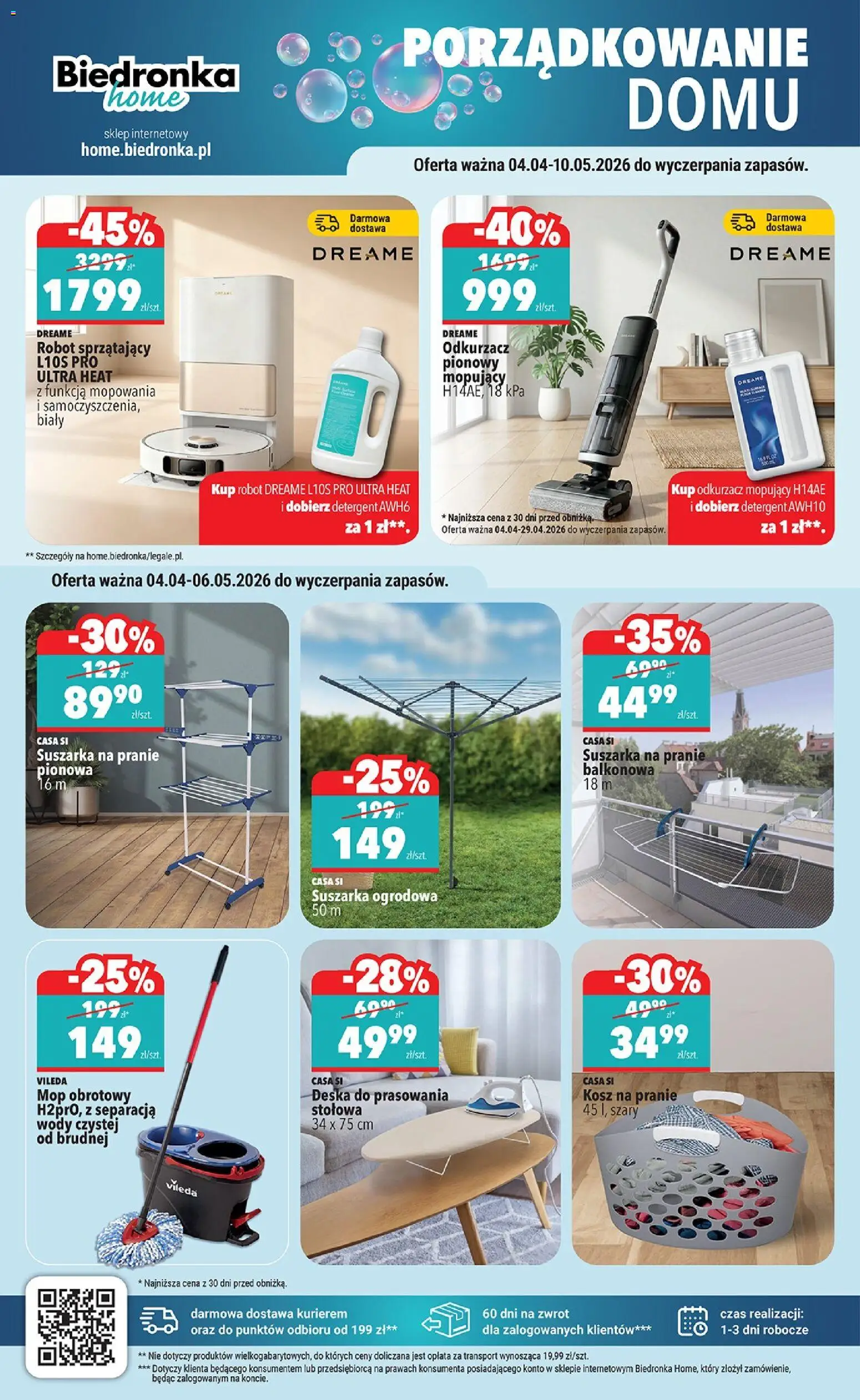 Biedronka Polsko leták - Hity i inspiracje od 07.04.2026 | Strana: 42 | Produkty: Mop, Robot