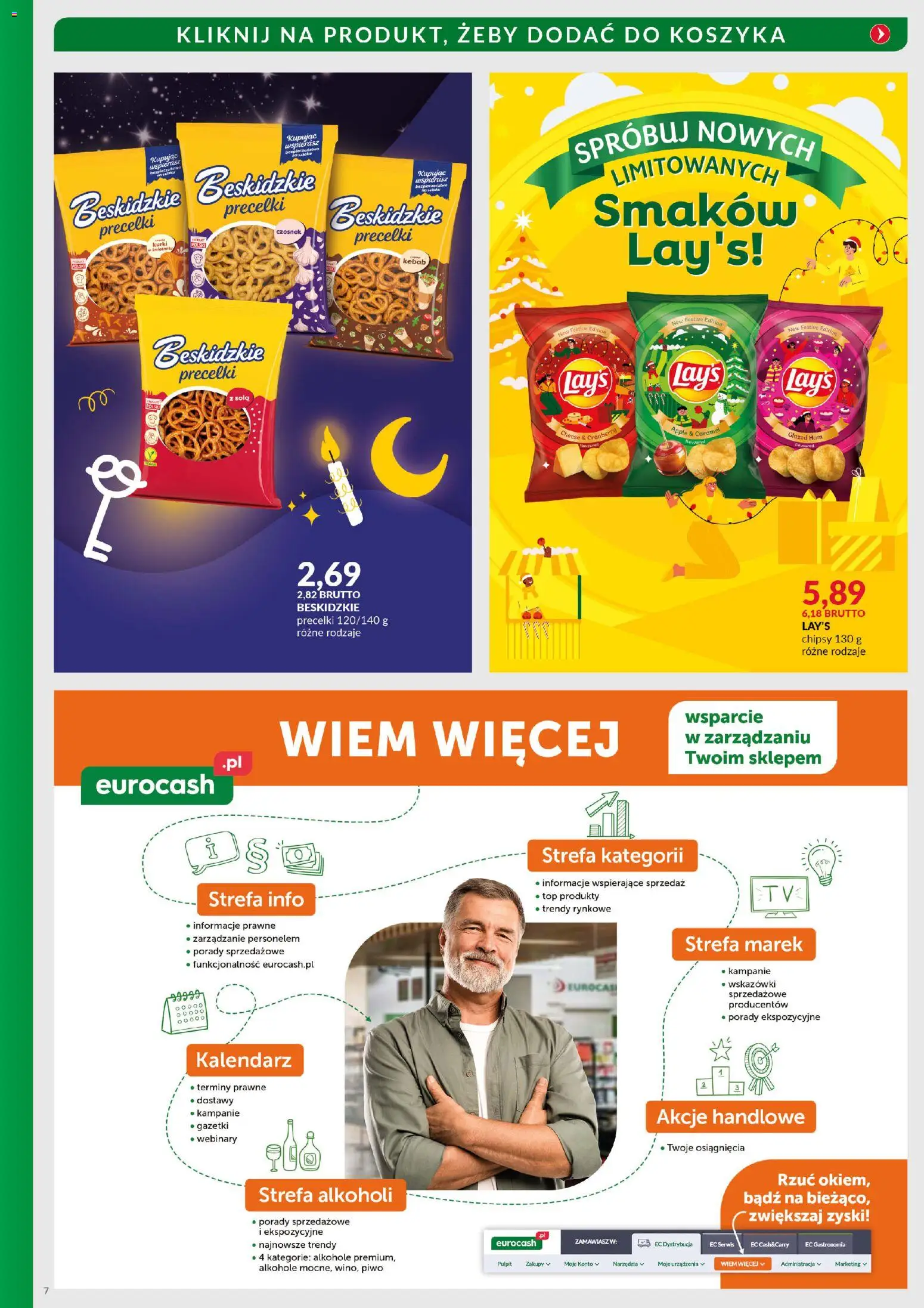 Eurocash Gazetka - Andrzejkowa Moc od 10.11.2025 | Strona: 7 | Produkty: Czosnek, Top, Kalendarz, Piwo