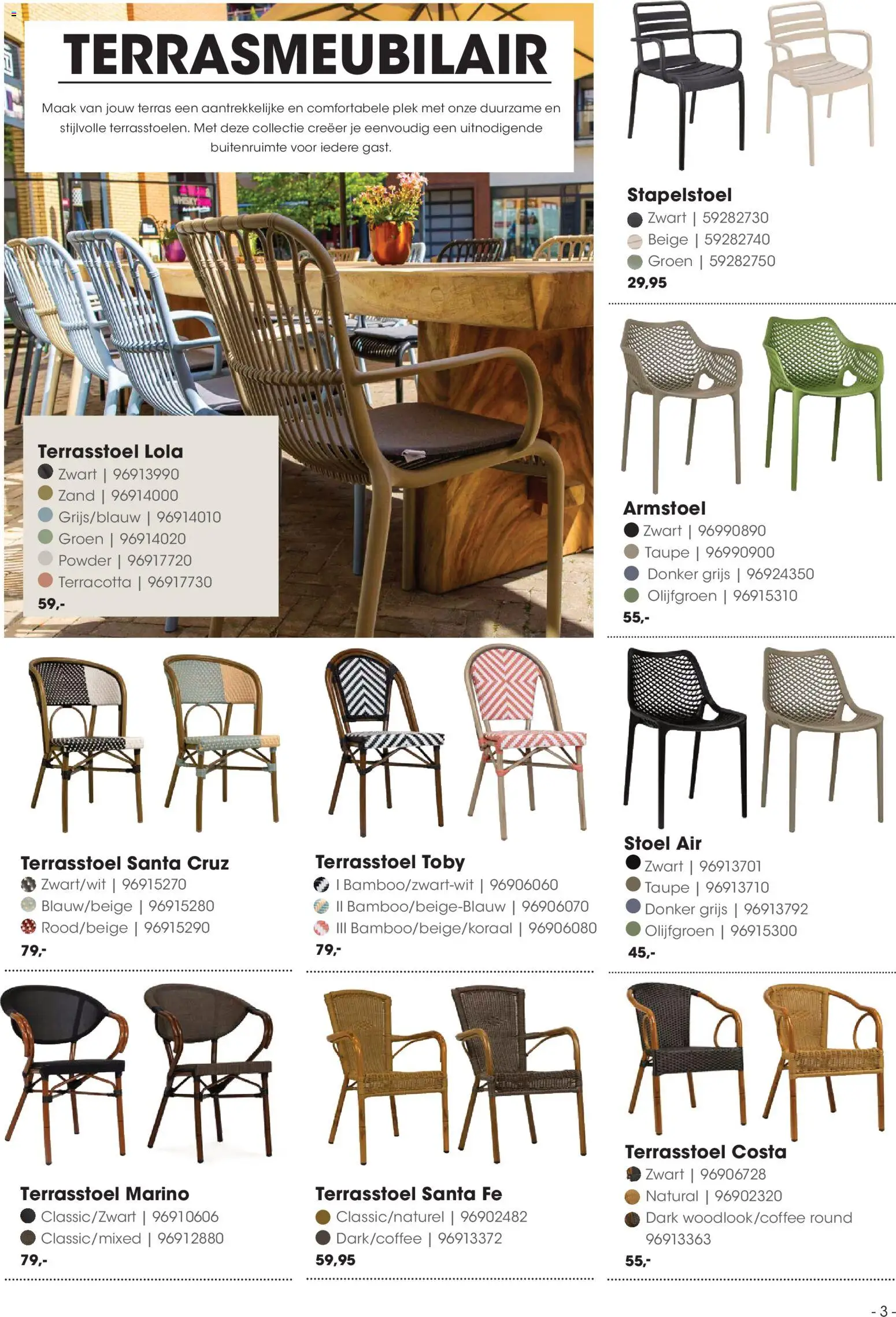 {H1} | Pagina: 3 | Producten: Stoel