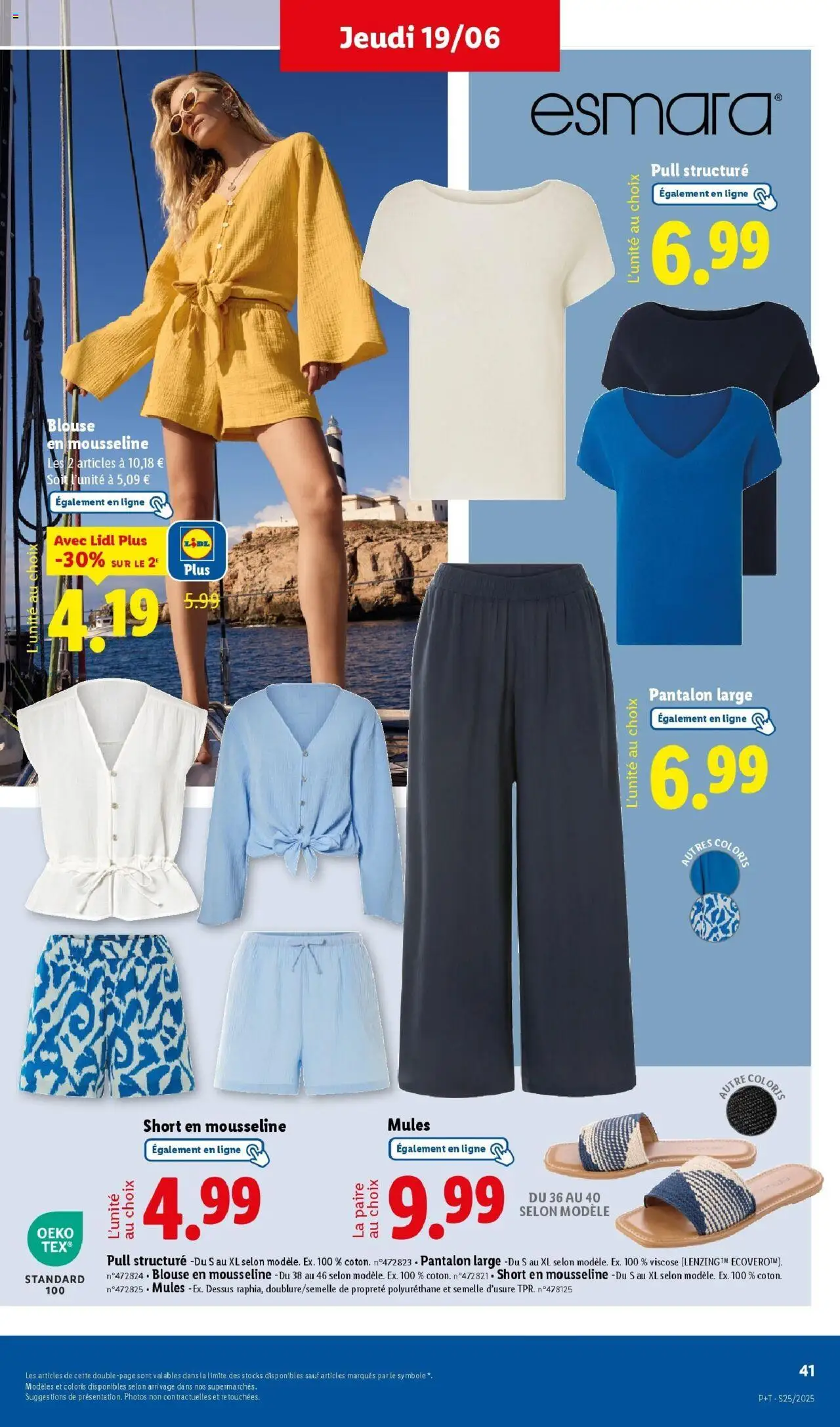  | Page: 43 | Produits: Pull, Pantalon, Shorts, Blouse