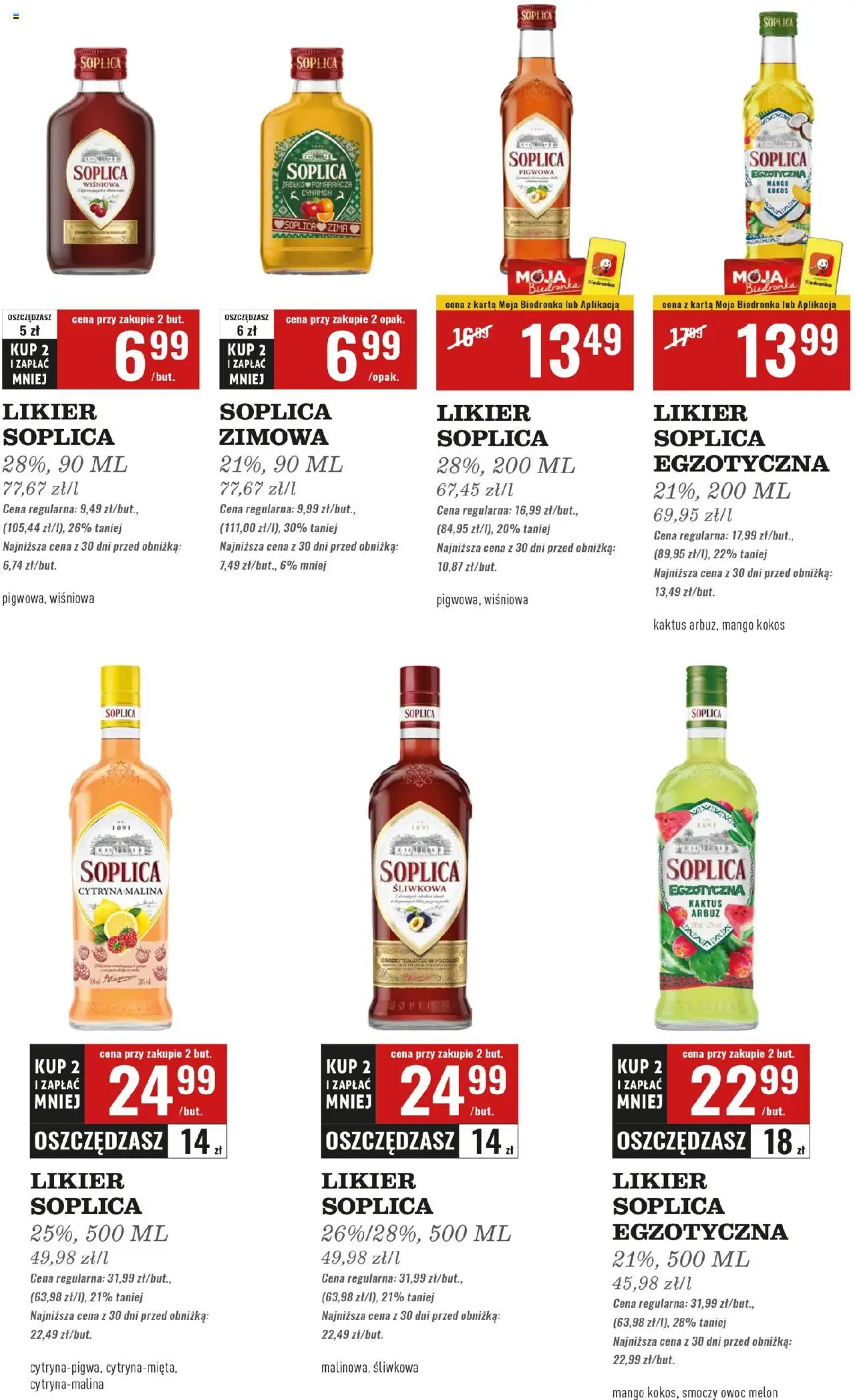 Biedronka gazetka - Czas na toast od 22.09.2025 | Strona: 33 | Produkty: Karta, Arbuz, Melon, Cynamon