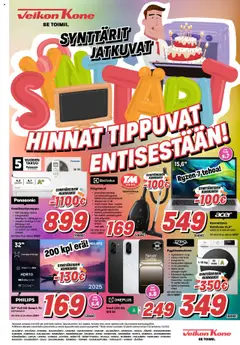 Veikon Kone-mainoslehti voimassa 08.09.2025 alkaen