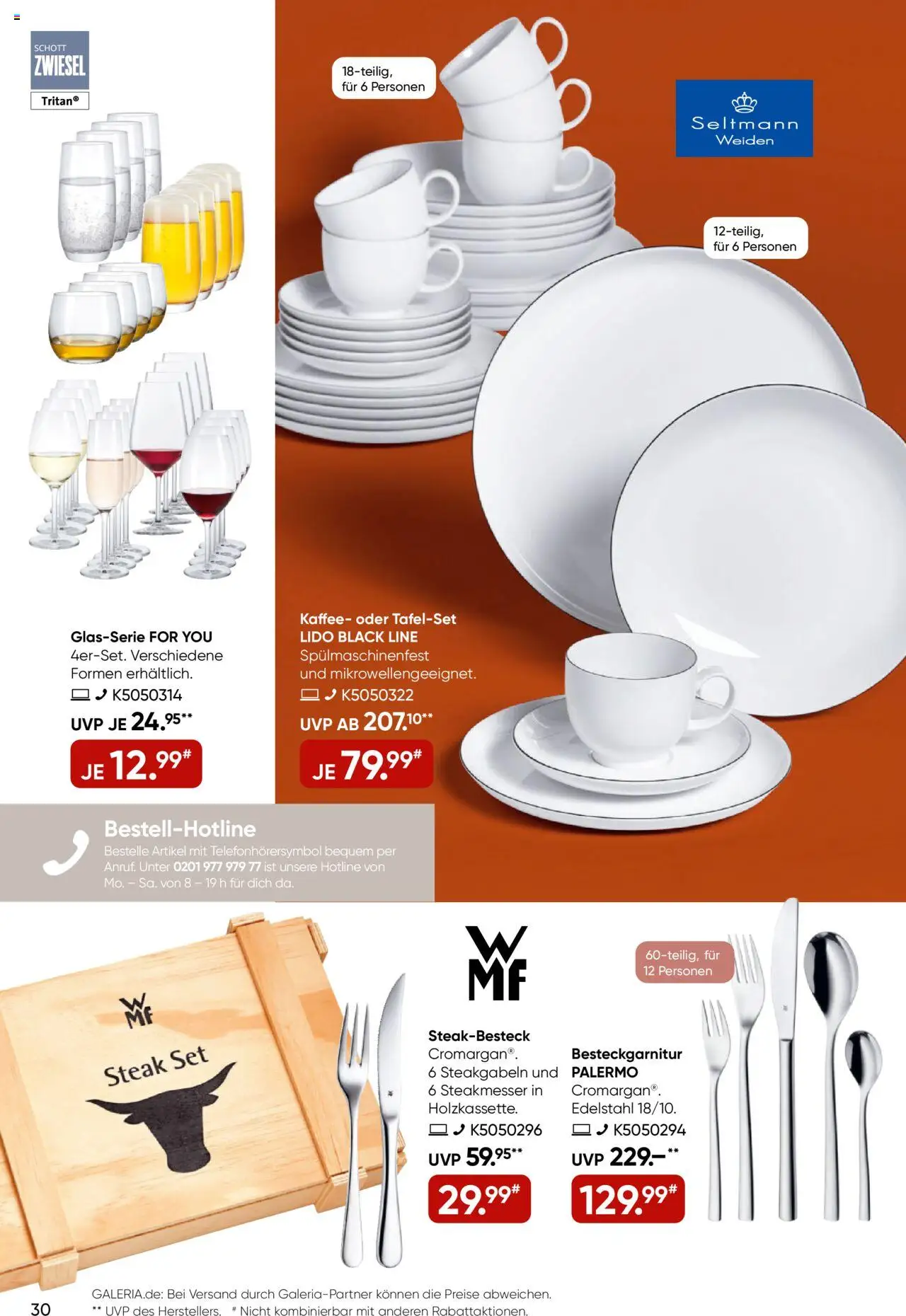 Galeria Karstadt Kaufhof Prospekt 	 – gültig ab 10.09.2025 | Seite: 30 | Produkte: Kaffee, Steak