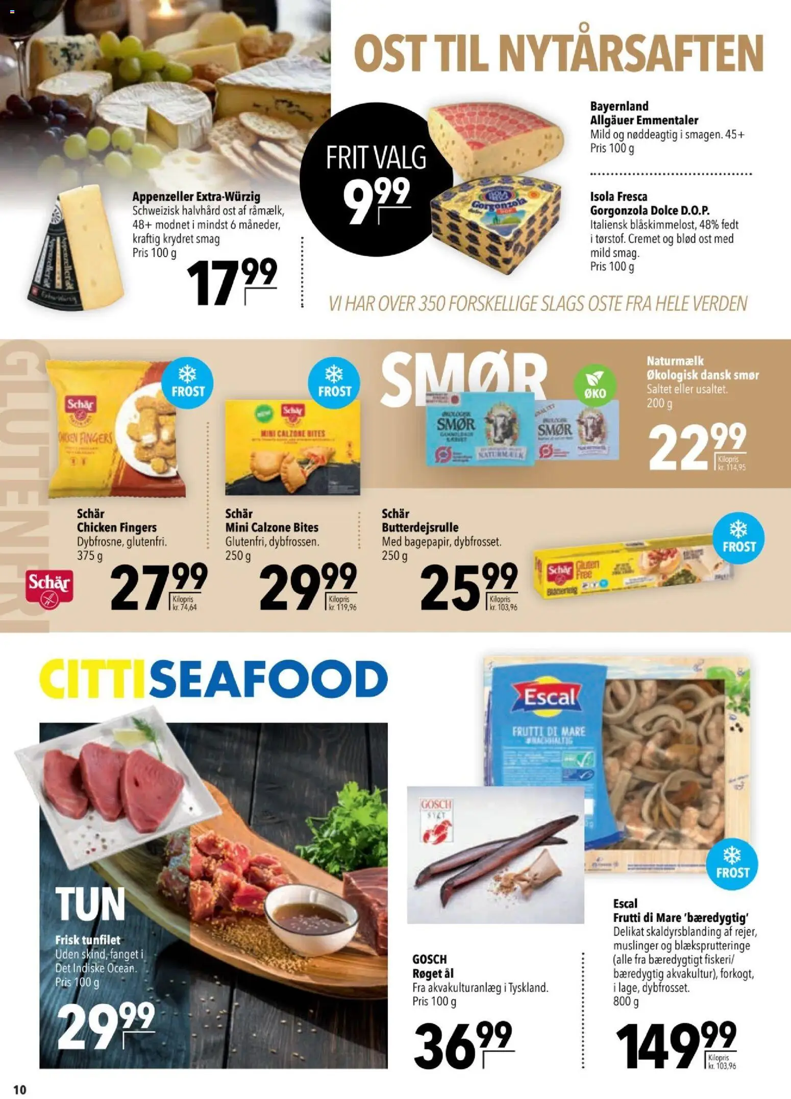 CITTI tilbudsavis – gyldig fra 17.12.2025 | Side: 10 | Produkter: Smør, Ost, Gorgonzola