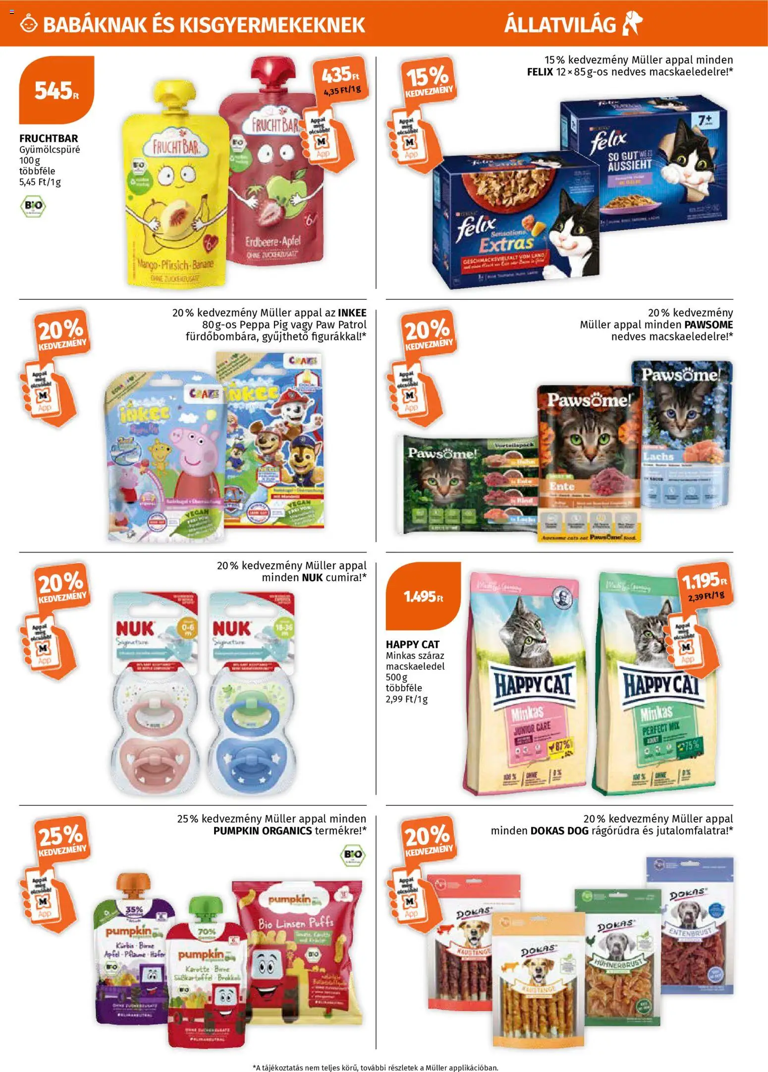 Müller akciós ujság - amely érvényes a következő dátumtól: 30.03.2026 | Oldal: 5 | Termékek: Macskaeledel, Brokkoli, Só, Mangó
