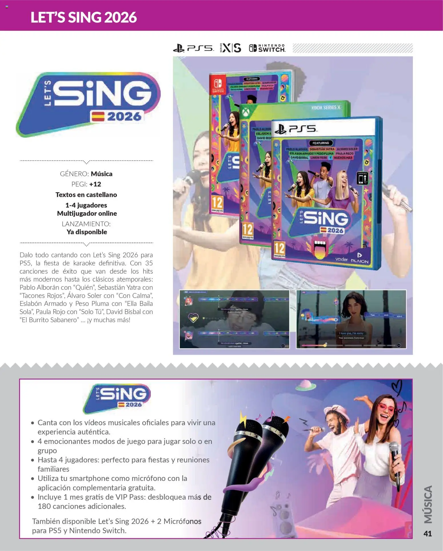 Game folleto │ válido desde el 03.12.2025 | Página: 41 | Productos: Nintendo, Smartphone, Xbox, Peso