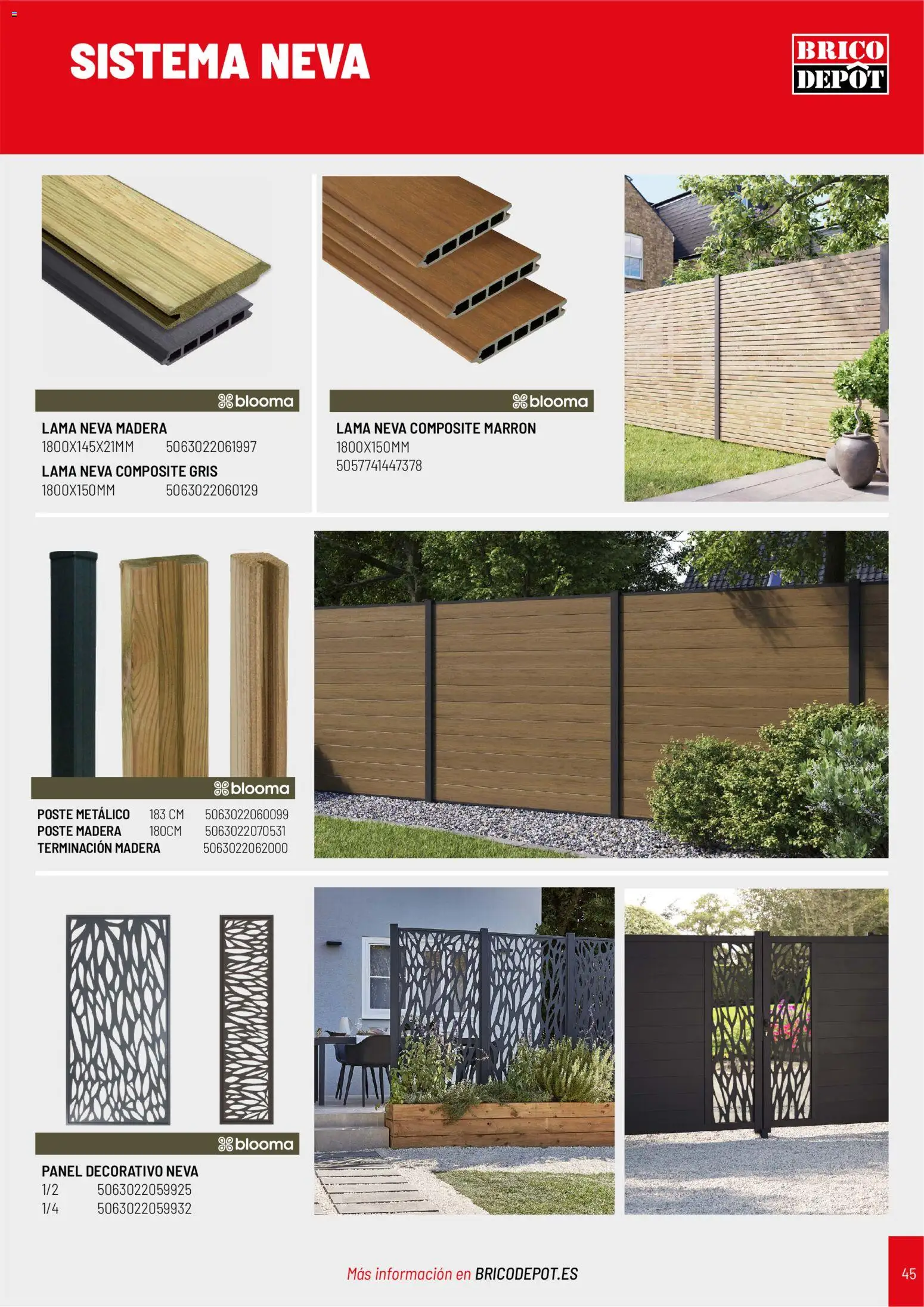 Brico Depôt folleto Jardín 2026 │ válido desde el 02.04.2026 | Página: 45